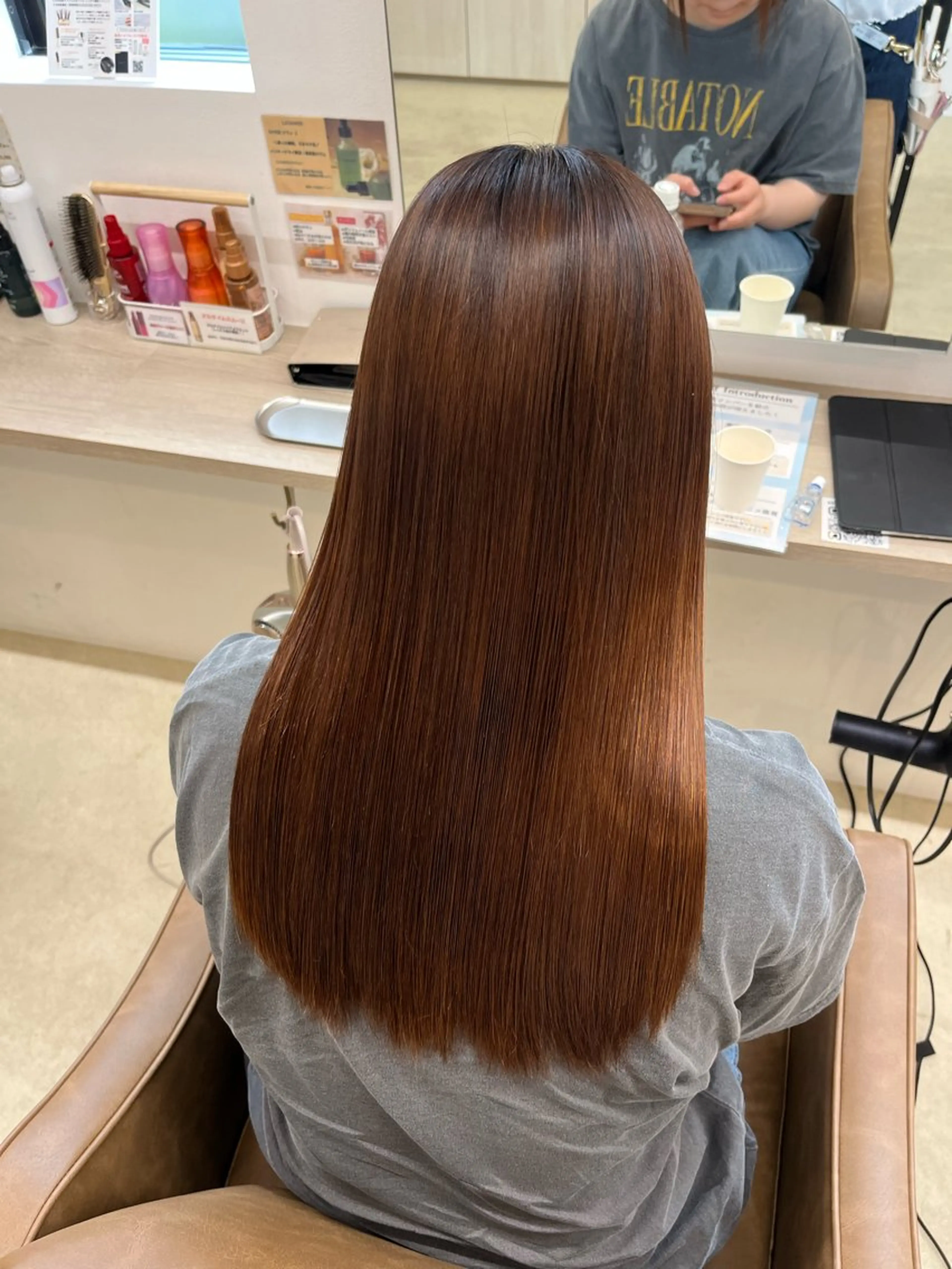 パーマ 縮毛矯正 トリートメント ルプラボウ 鈴木 莉菜のヘアスタイル
