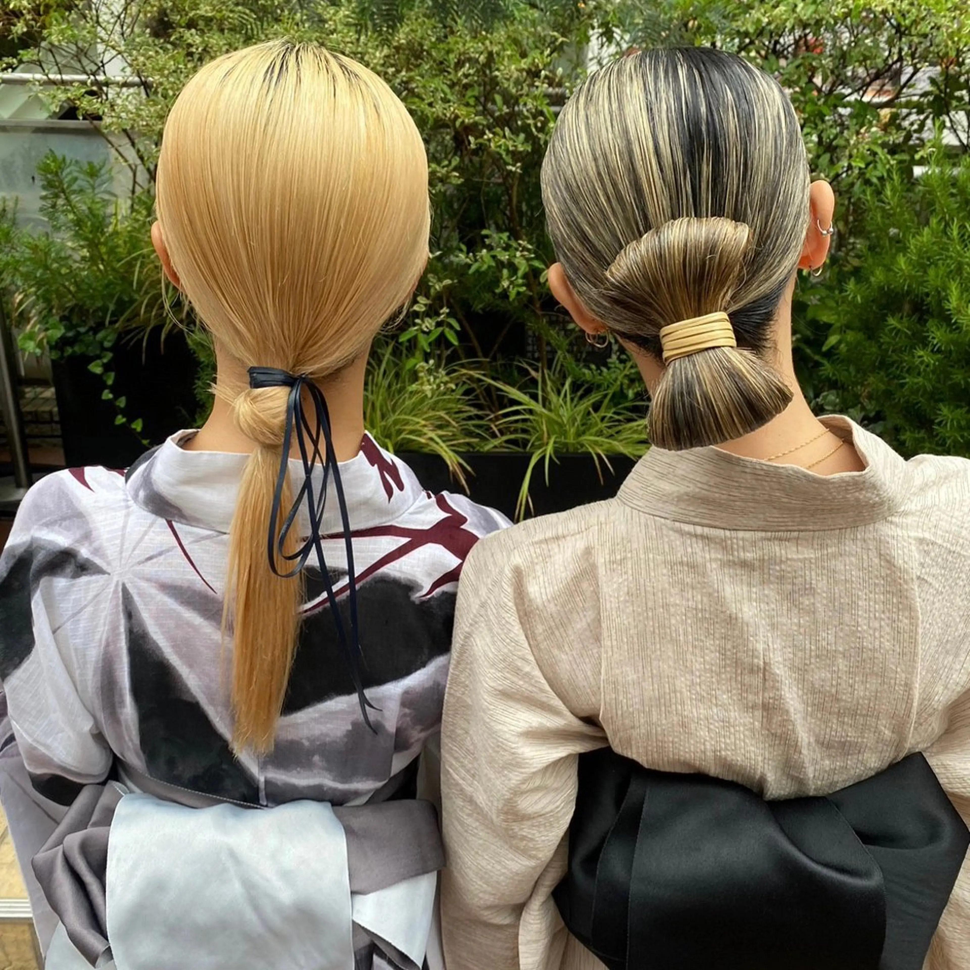 ヘアアレンジ ボブ 浴衣 ヘアセット 𝙎𝙚𝙞𝙧𝙖 ☆カット/パーマのヘアスタイル