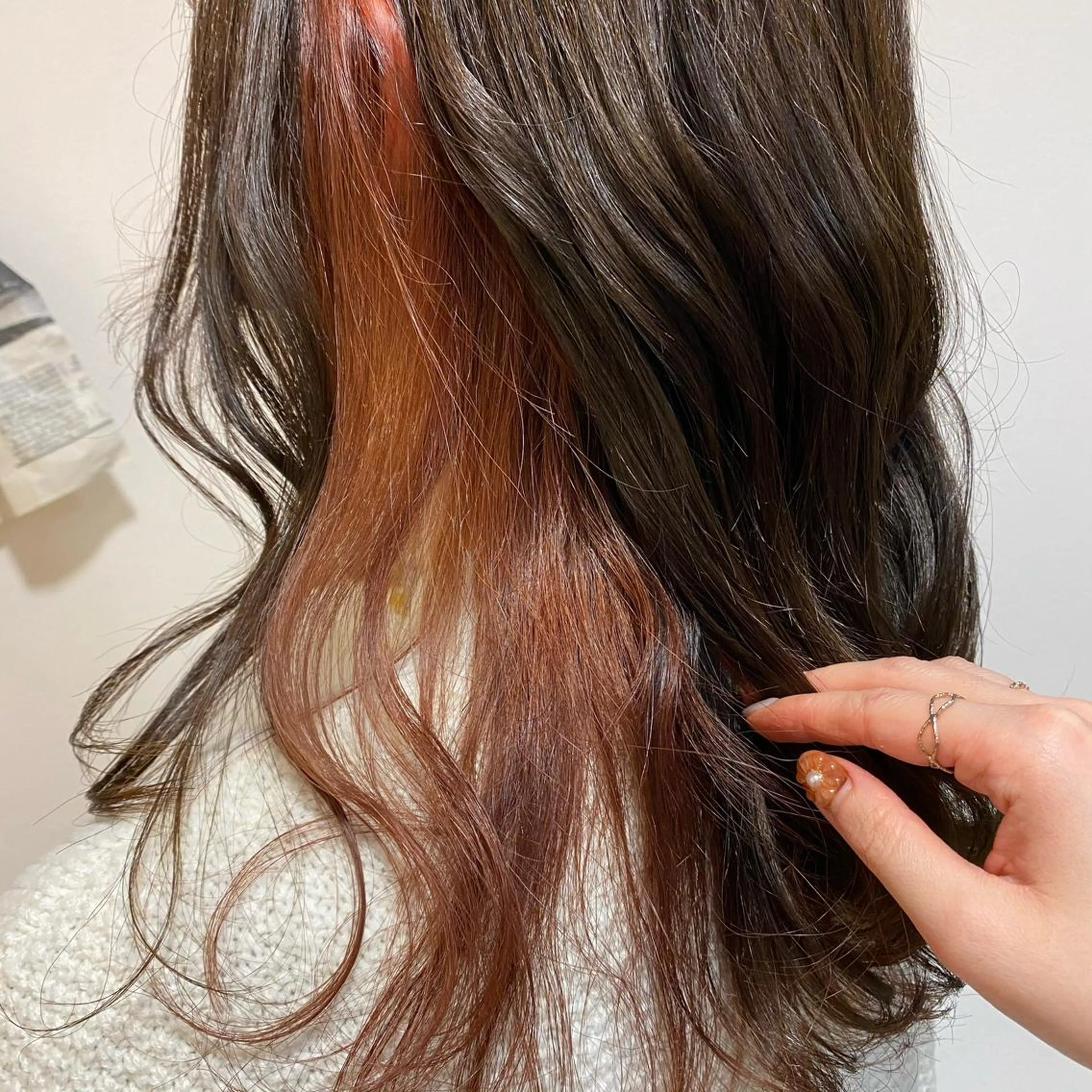 ★インナーカラー+全体ファッションカラー★【イルミナカラー使用】の写真
