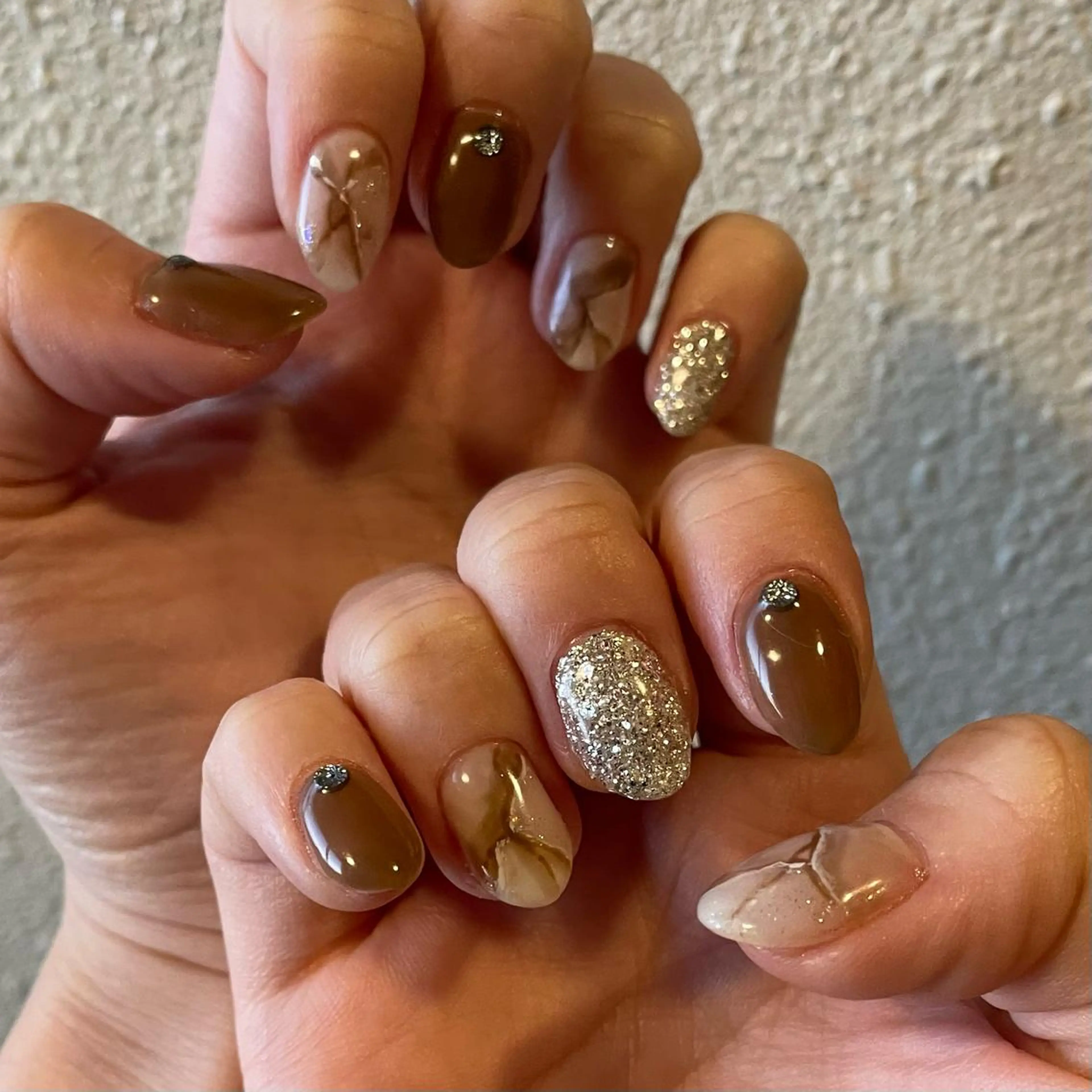 ネイル 奥園 良恵のネイルデザイン