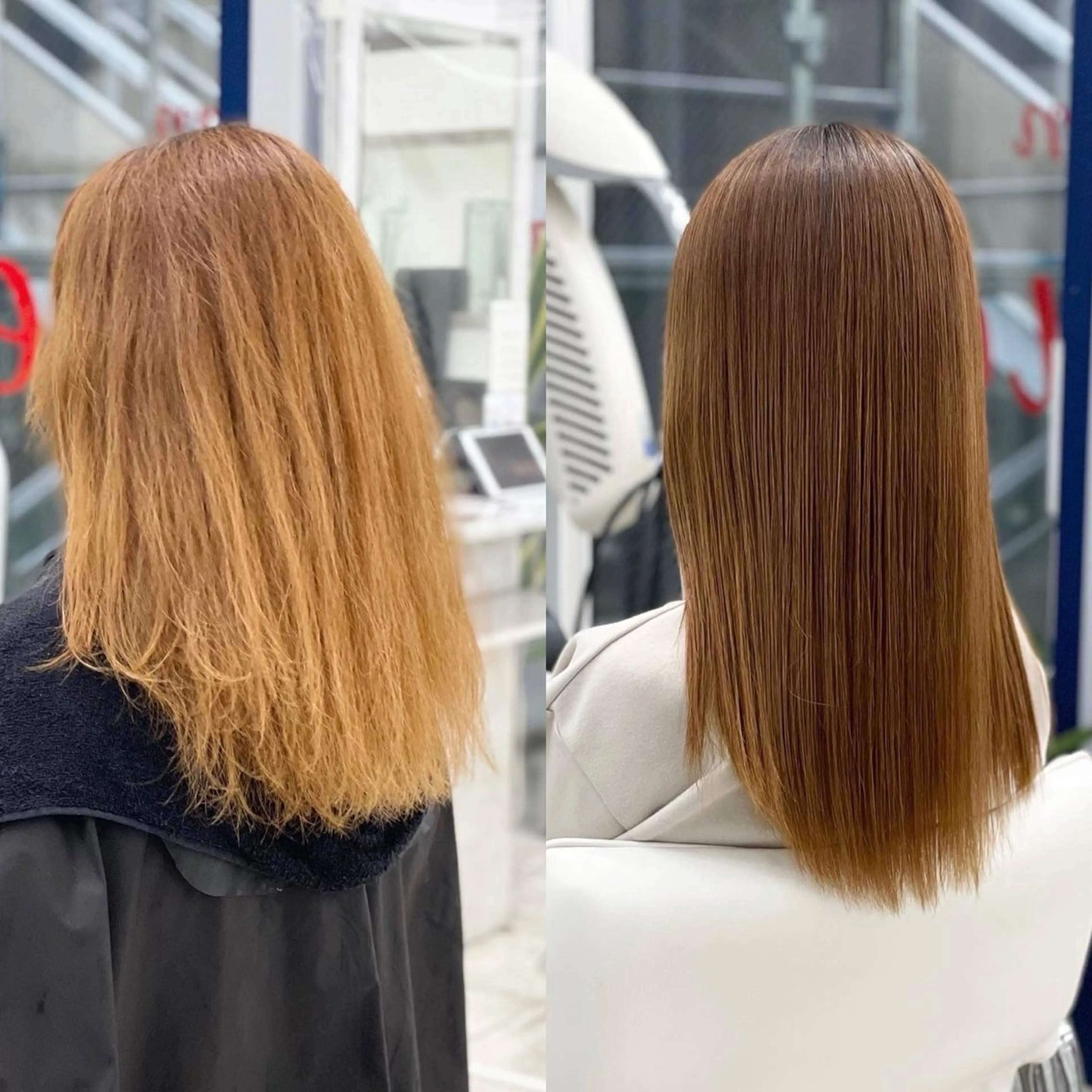 ロング 🧸縮毛矯正特化 金澤 彩香🎀のヘアスタイル