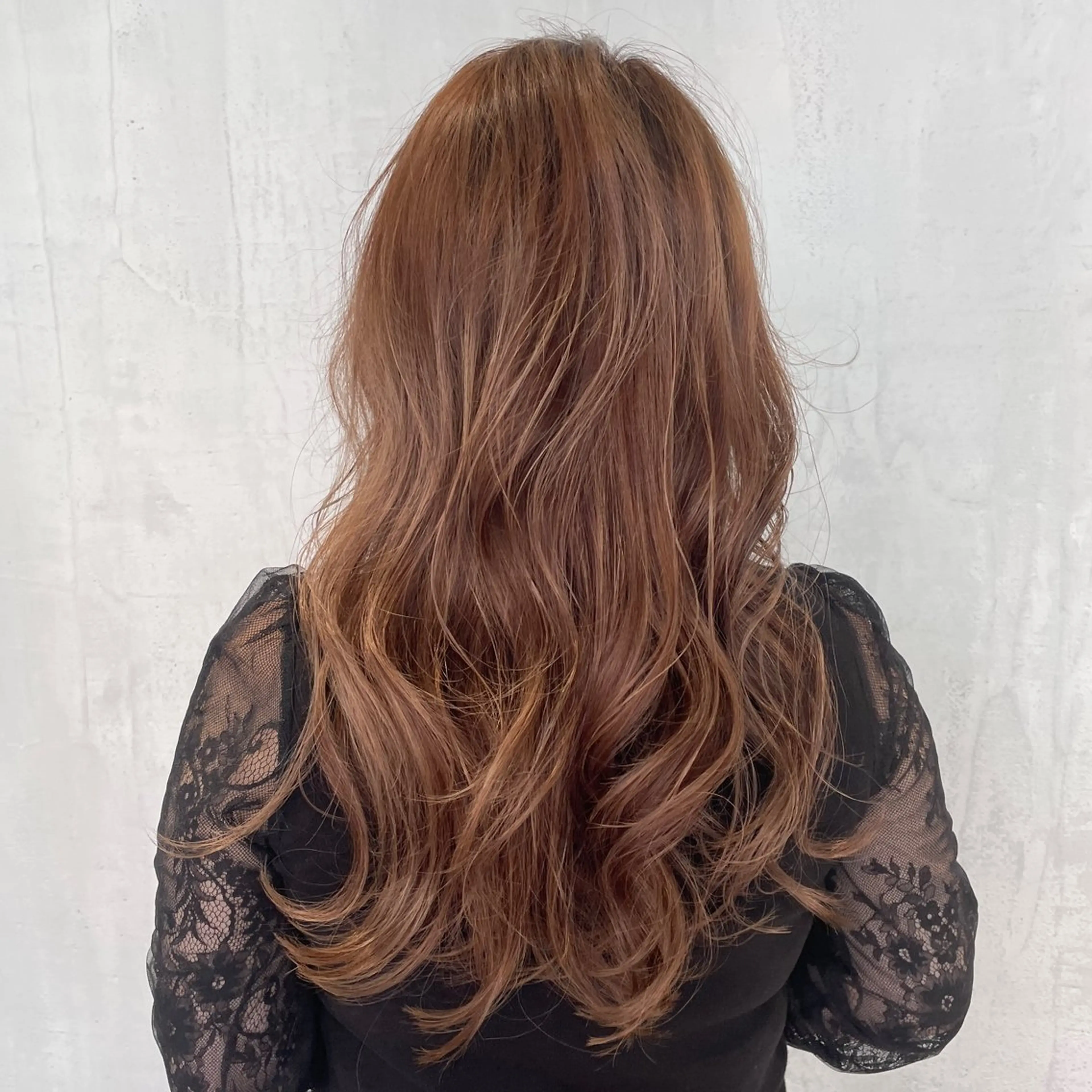 ロング カラー ハイライトカラー ハイライト ヘアカラー トリートメント ヘッドスパ matka白髪ぼかし 大人ヘア/KEIKOのヘアスタイル