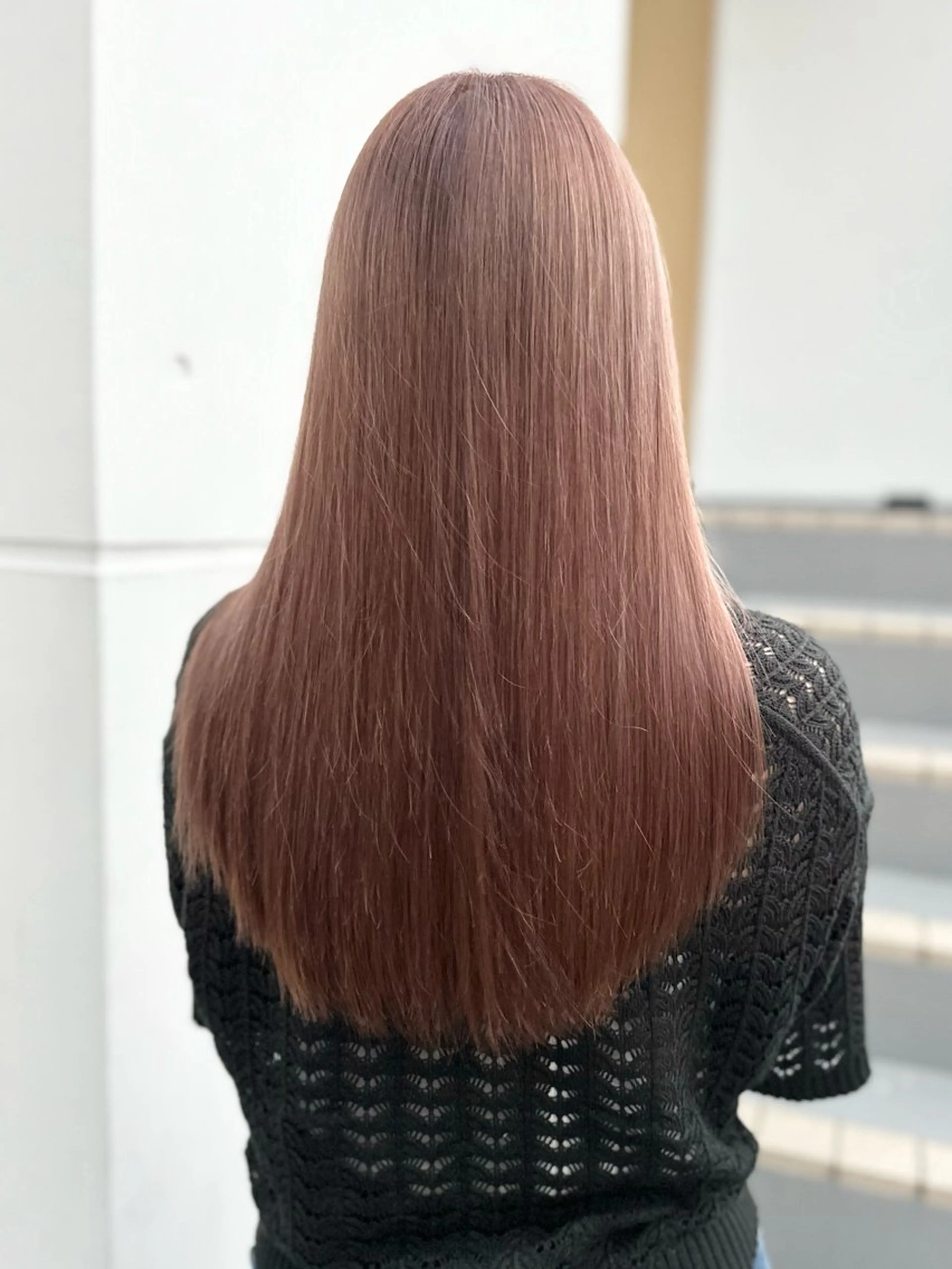 ロング カラー アディクシーカラー ブリーチ ケアブリーチ ダブルカラー イヤリングカラー DAIKIベージュ 🍂レイヤーカットのヘアスタイル