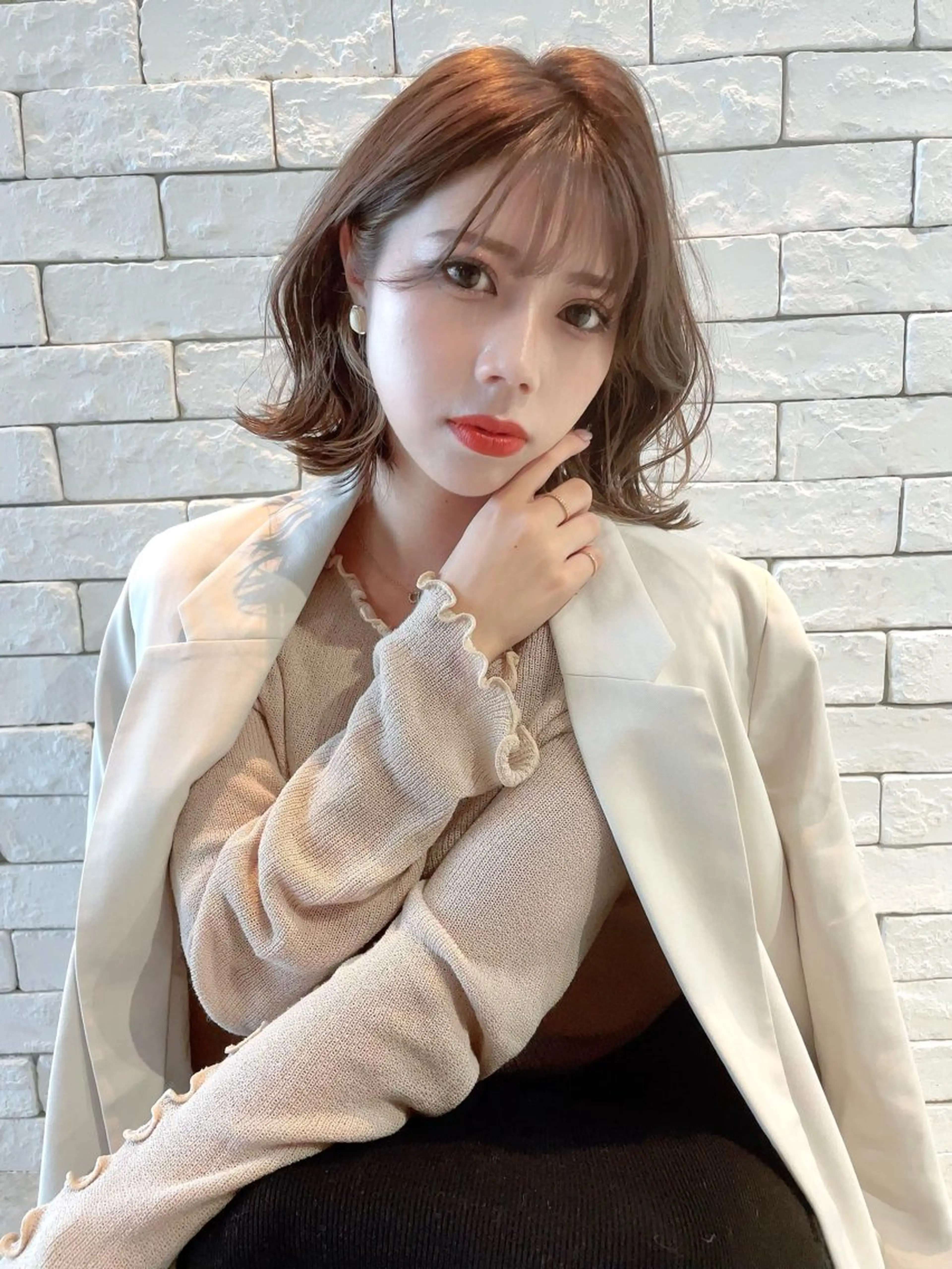 ショート カット ヘアカラー トリートメント sunny side 大名　りょう👸🏼のヘアスタイル