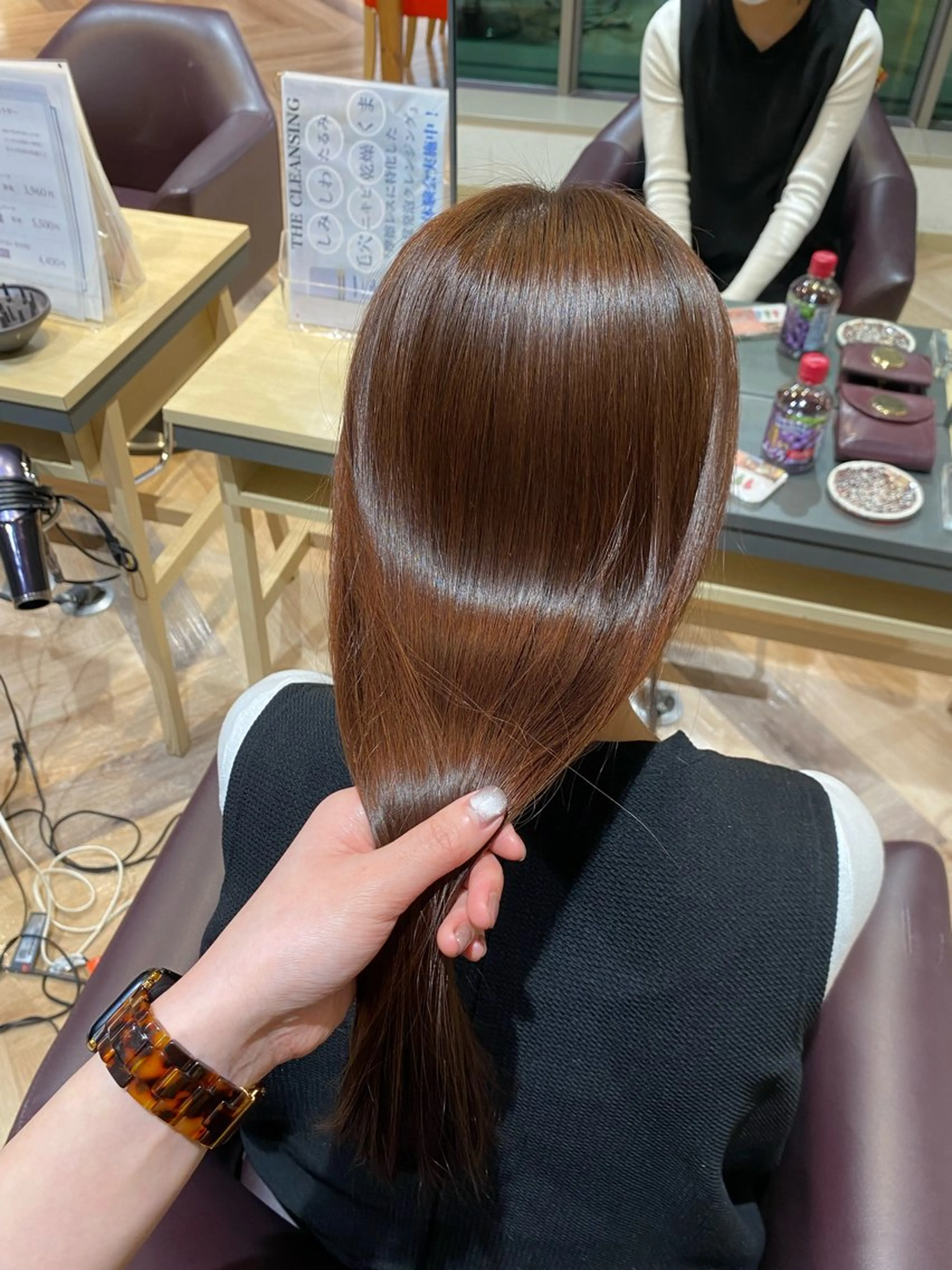 ロング 髪質改善 縮毛矯正 Yamada Ami🪐のヘアスタイル