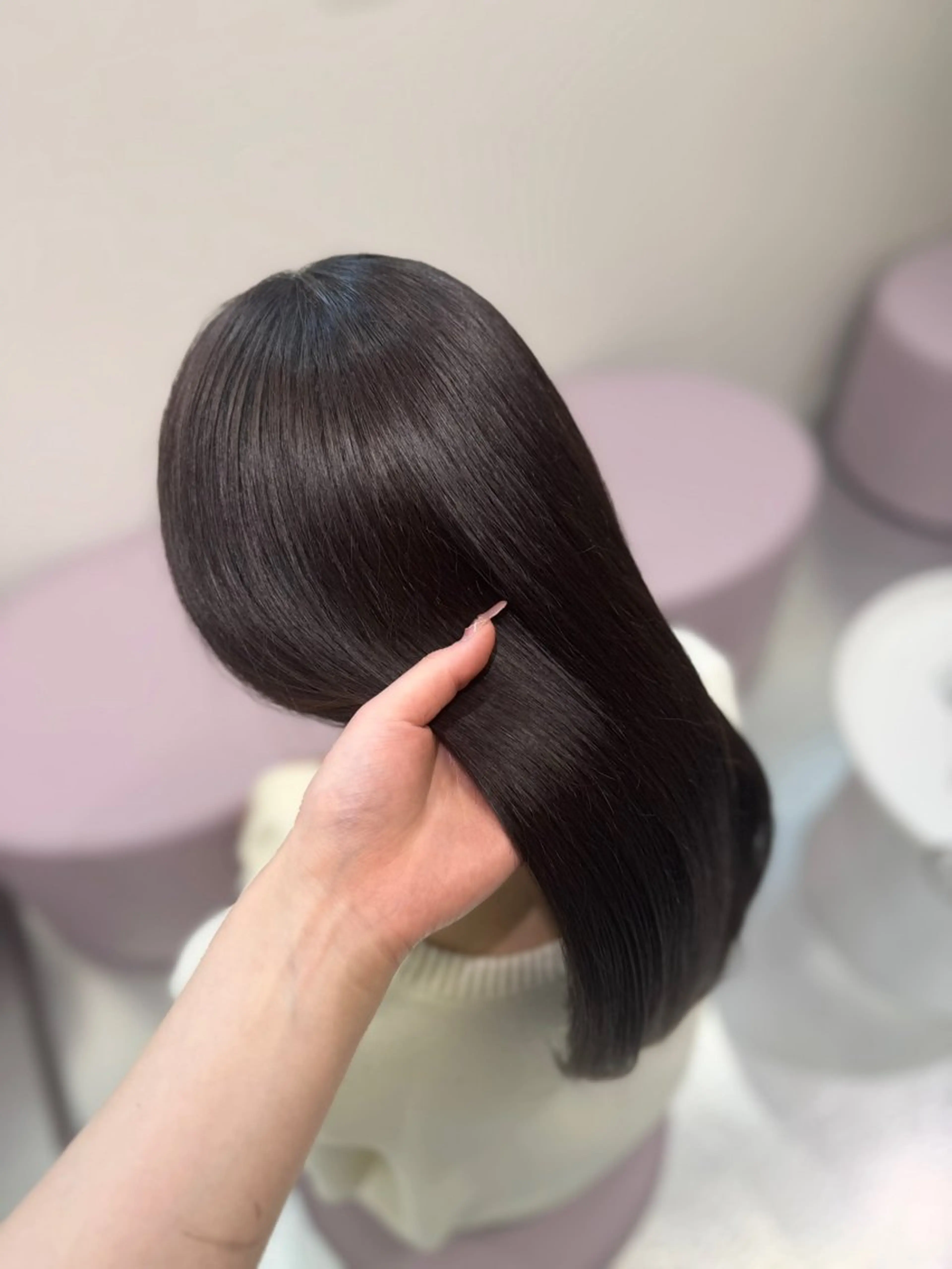 カラー ozaki renaのヘアスタイル