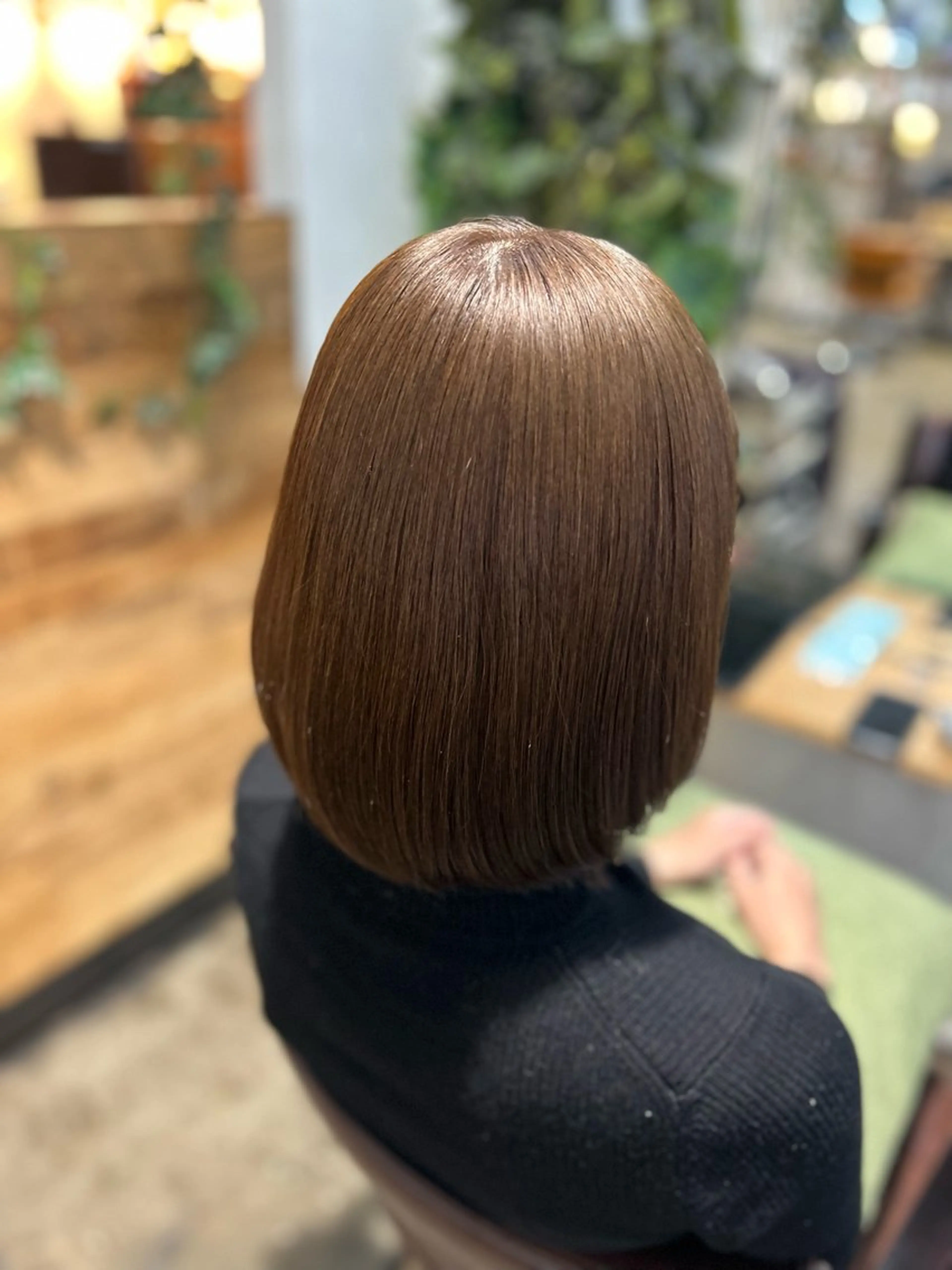 ショート カラー ブラウンカラー ヘアカラー トリートメント 艶髪/レイヤー 🦋MIYUUのヘアスタイル