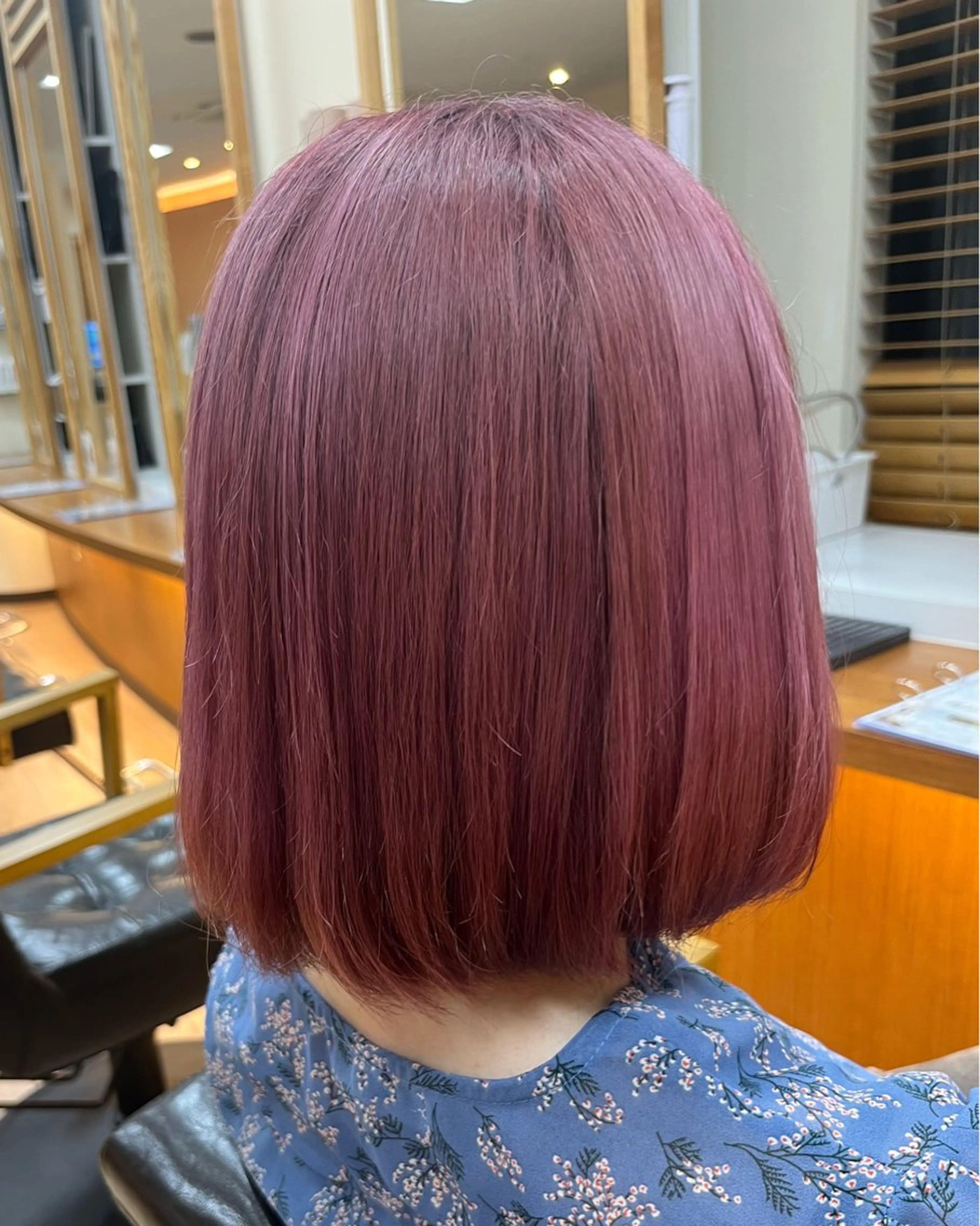 ミディアム トリートメント ヘアカラー ⚡️カットモデル募集 本田誠也⚡️のヘアスタイル