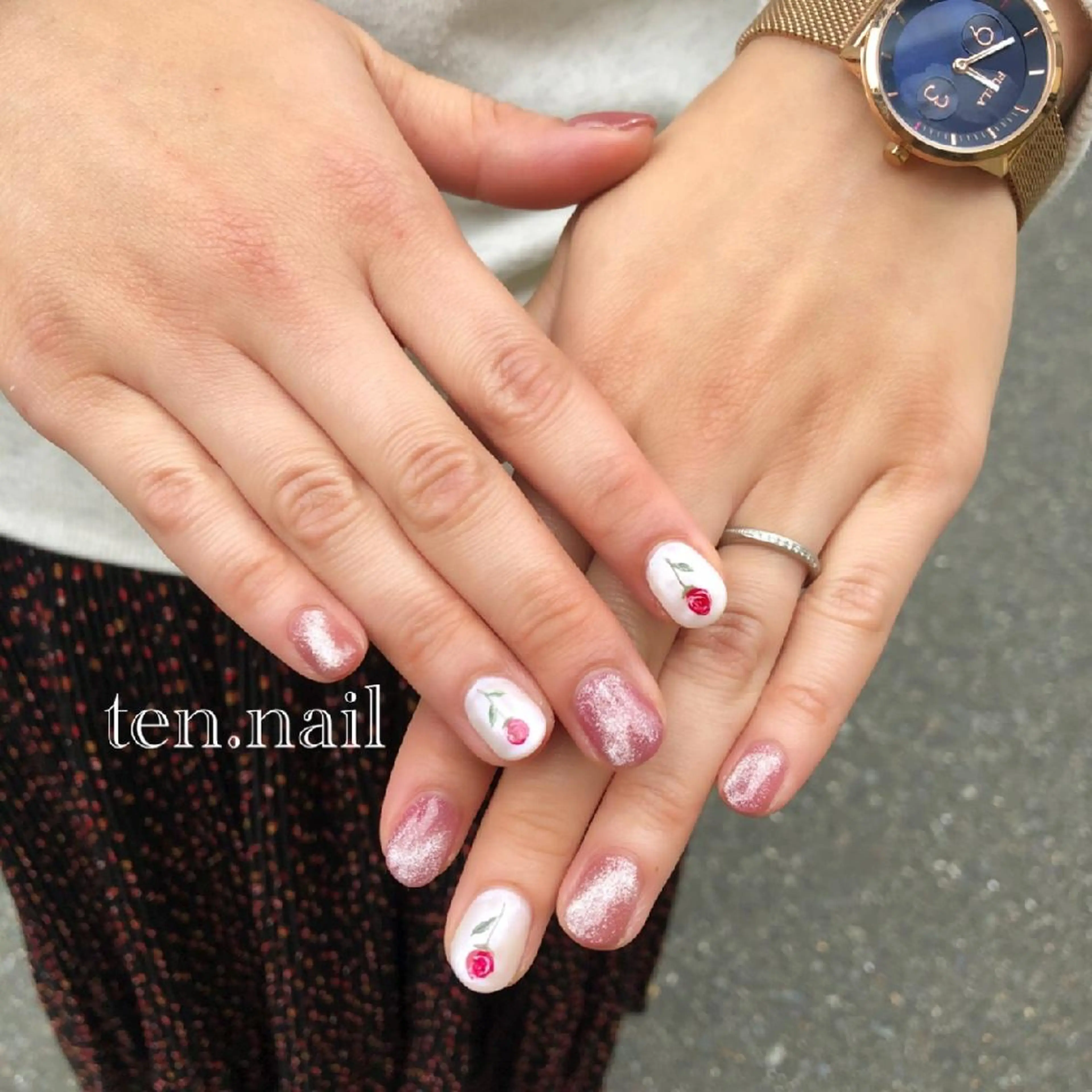ネイル アートネイル マグネットネイル ten. nailのネイルデザイン