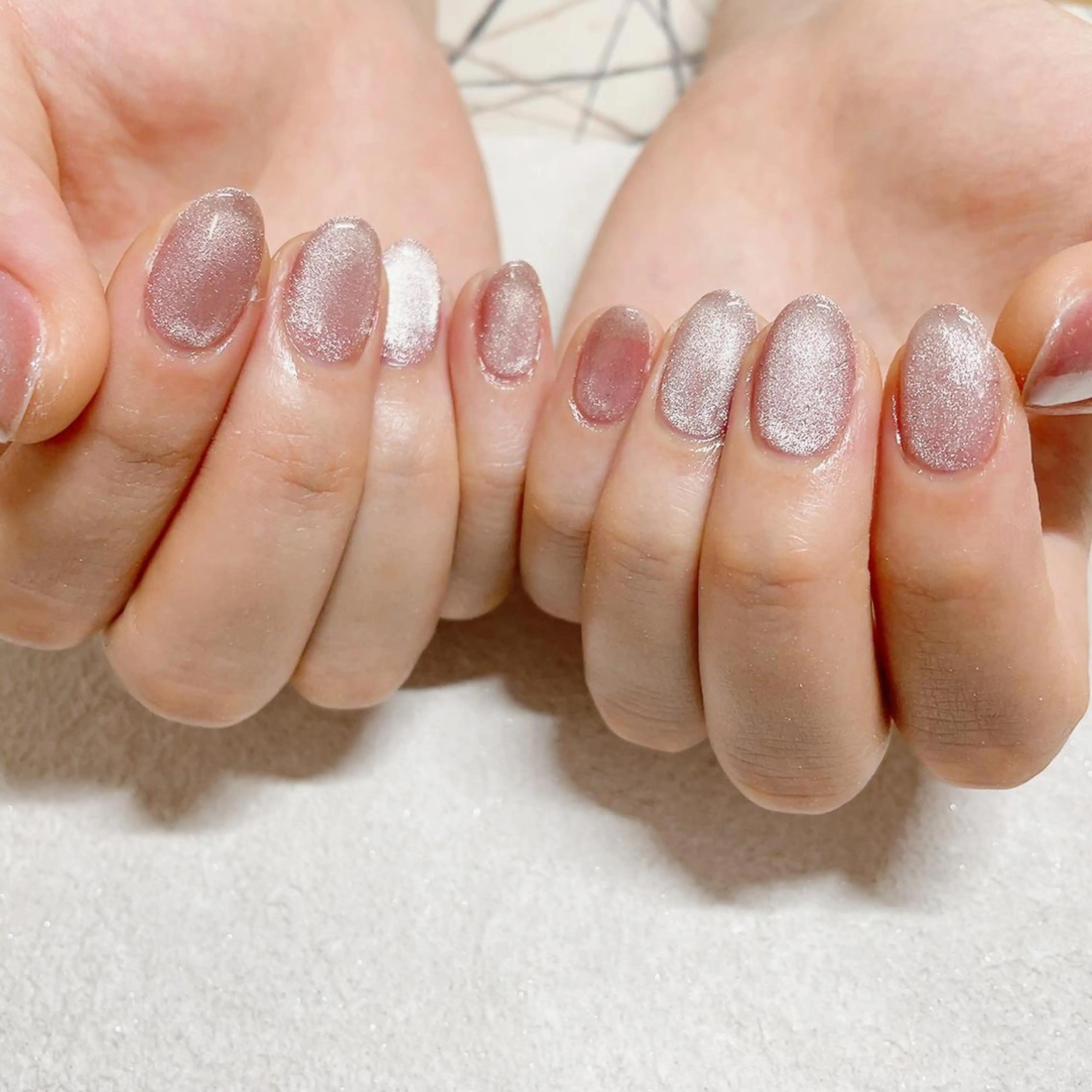ネイル オーロラネイル フラワーネイル フットネイル フレンチネイル ジェルネイル ハンドネイル mogunail &blowのネイルデザイン