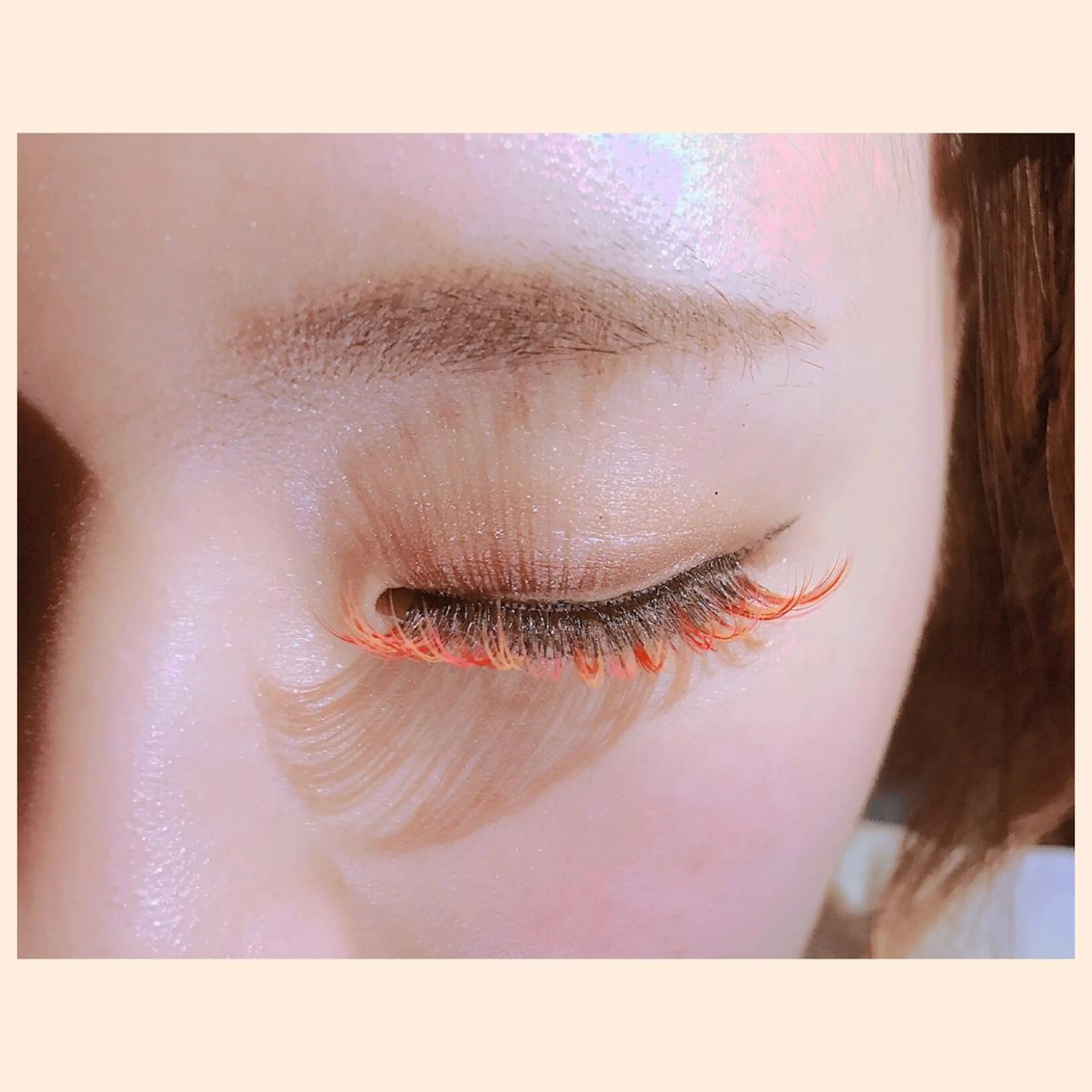 マツエク・マツパ カラーマツエク PRIME F.SALON  RIPPLE HAIR所属・せきぐち しょうこのマツエク・マツパデザイン