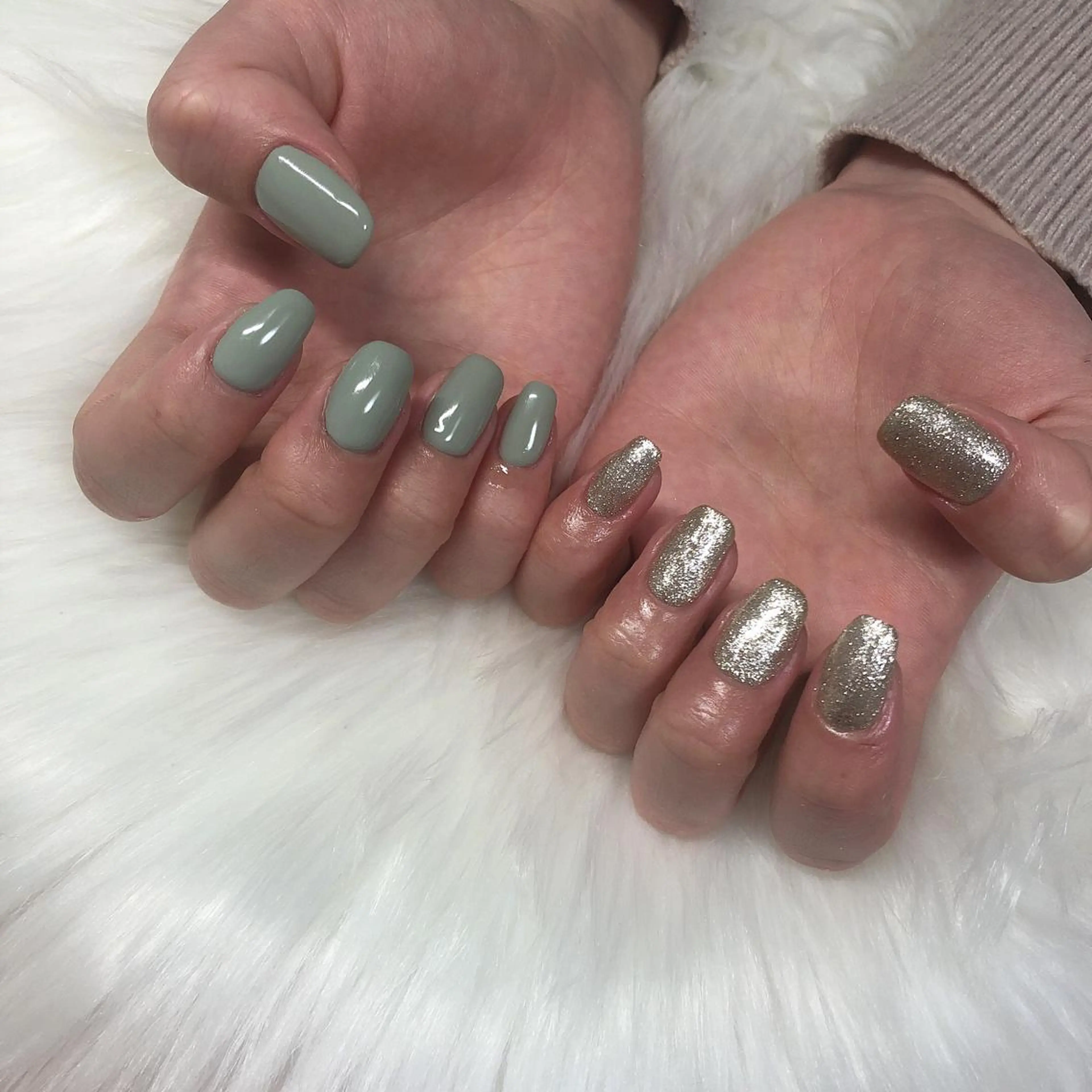 ネイル ハンドネイル 西岡 杏のネイルデザイン