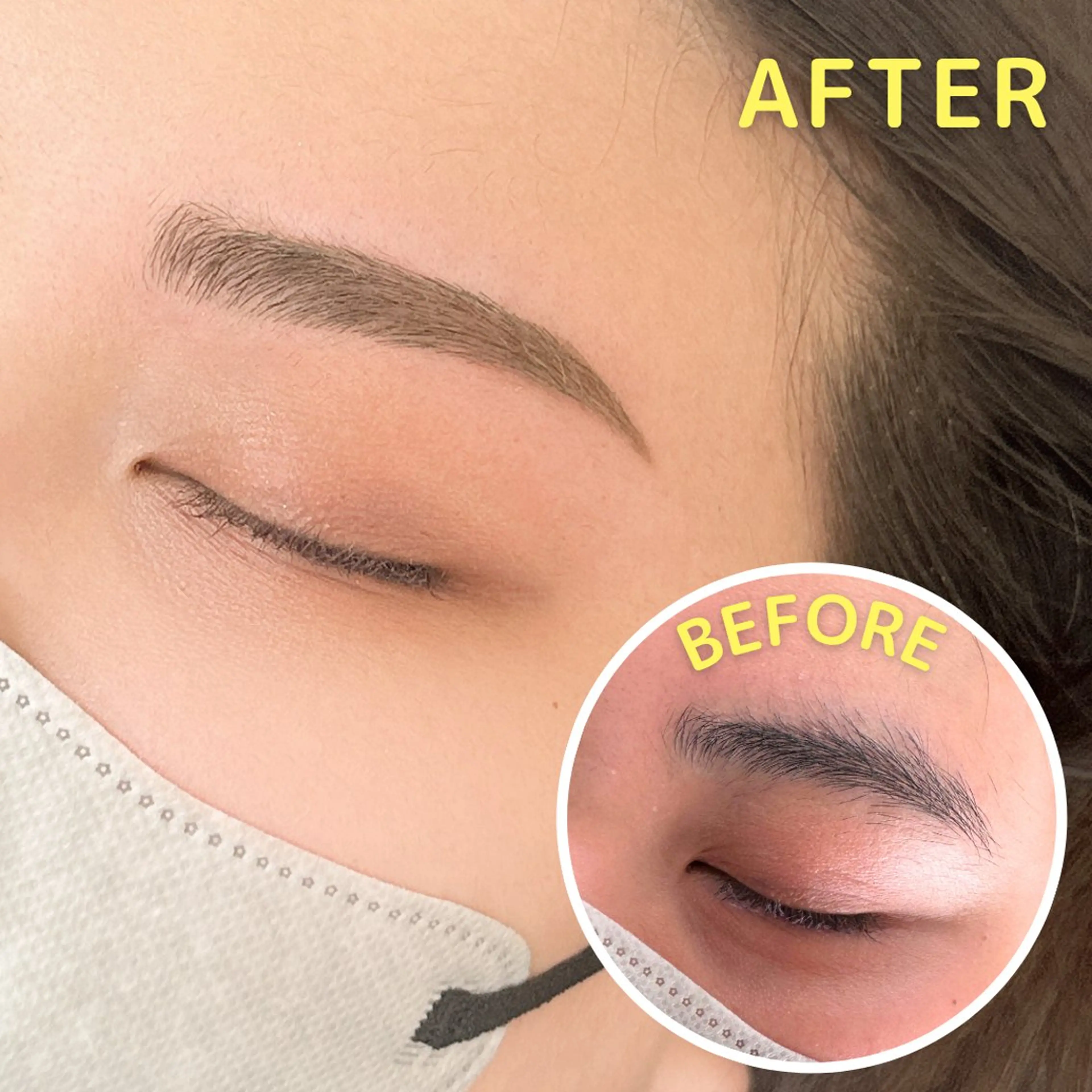 アイブロウ HAIR&MAKE POSH 日暮里のネイルデザイン