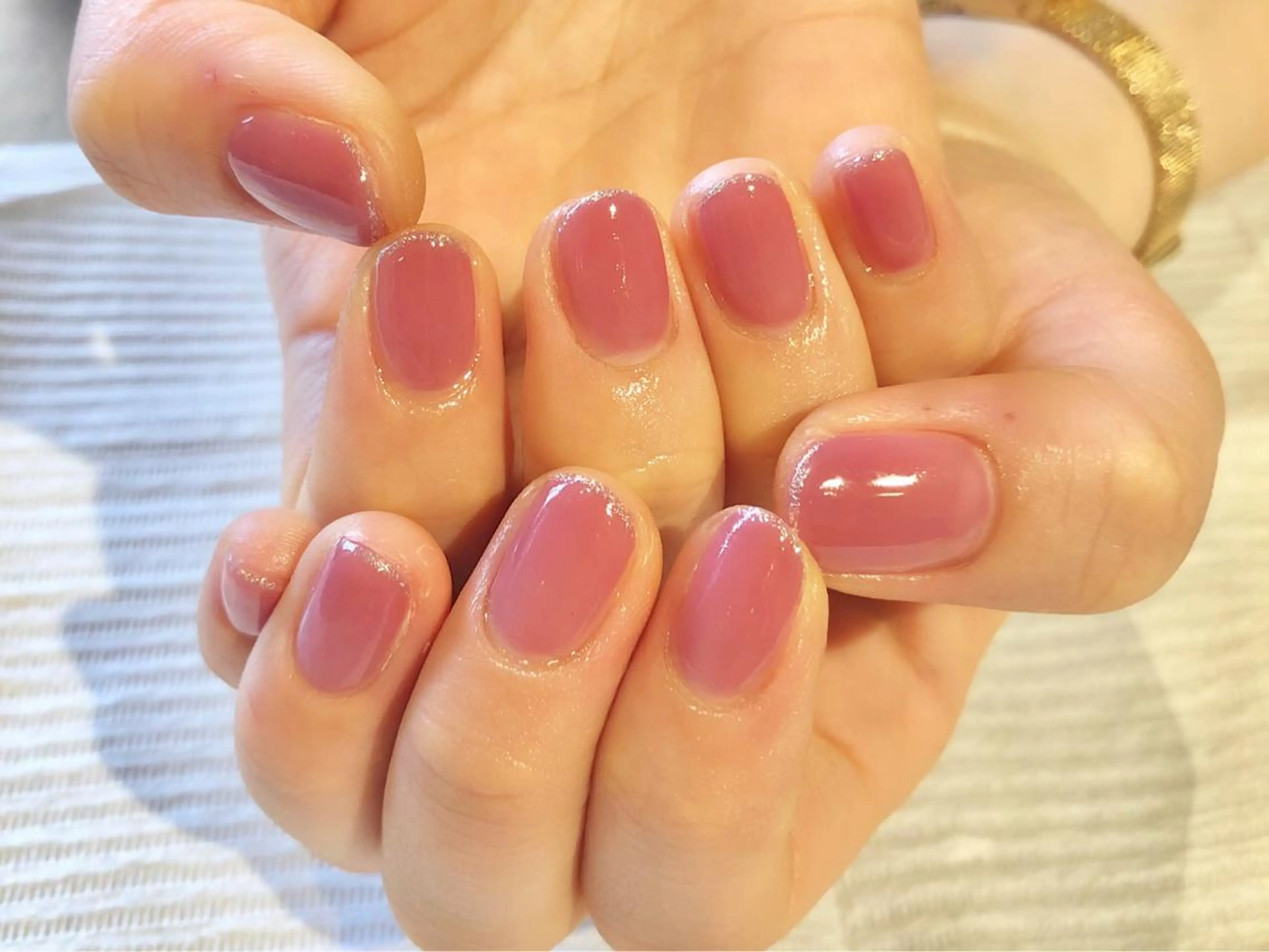 ネイル フレンチネイル ラメ(グリッター) ワンカラーネイル TRAM-nail moriizumiのネイルデザイン