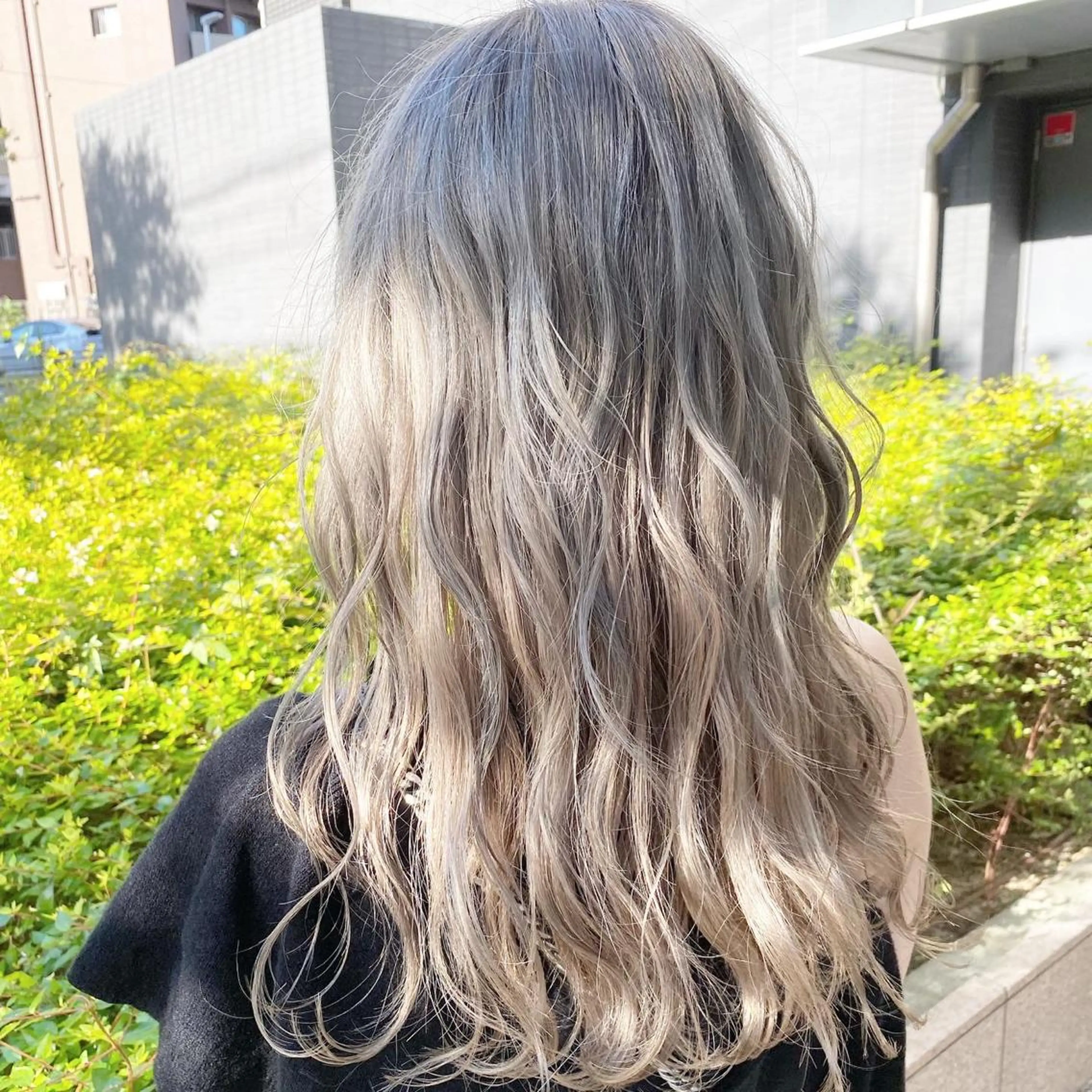 セミロング カラー 🧡色落ちまで2度綺 麗なカラー🧡ヨシキのヘアスタイル
