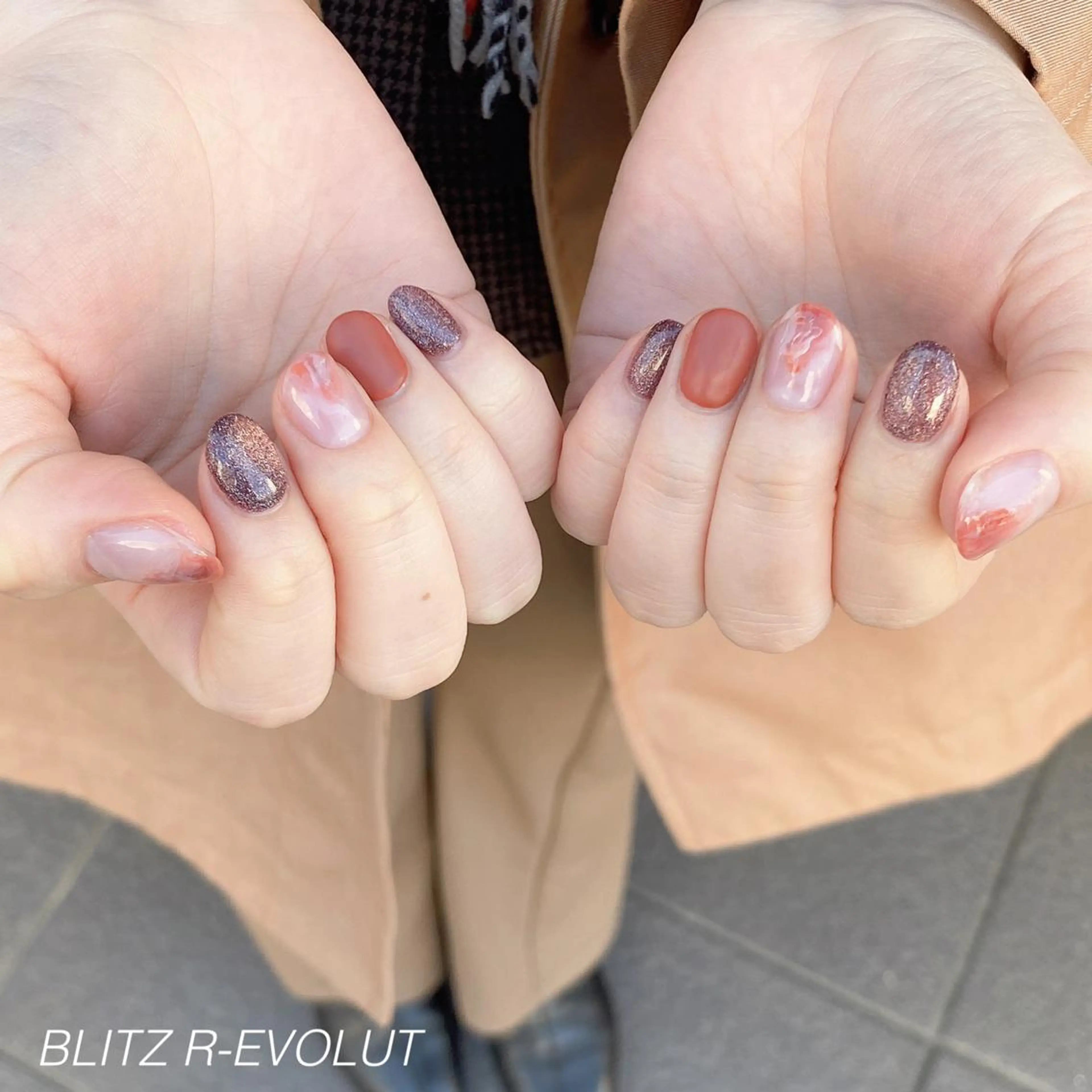 ネイル ☁️BLITZ 🎀笠原雪音🎀のネイルデザイン
