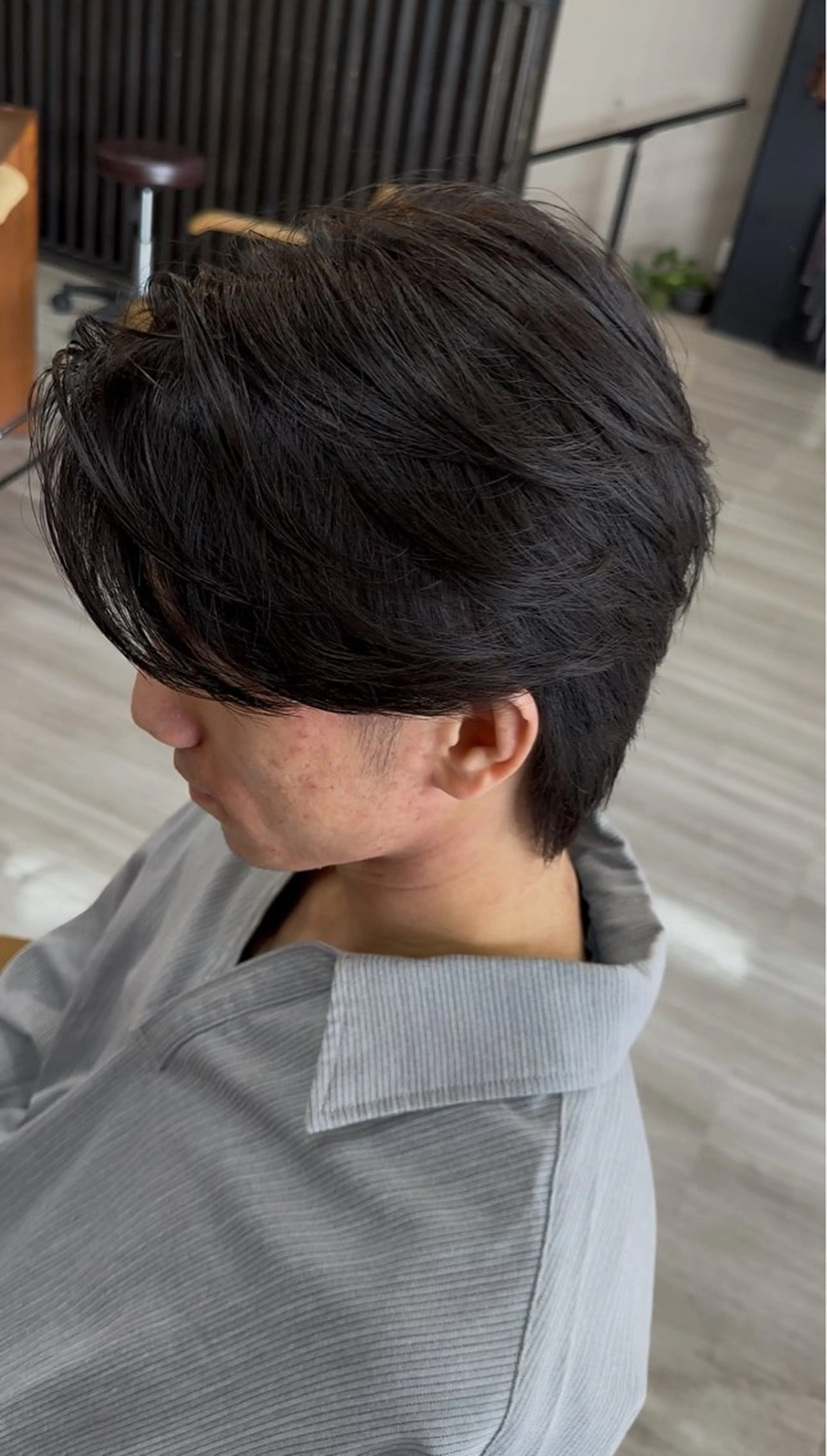 メンズ arika オケシ　リョウダイのヘアスタイル