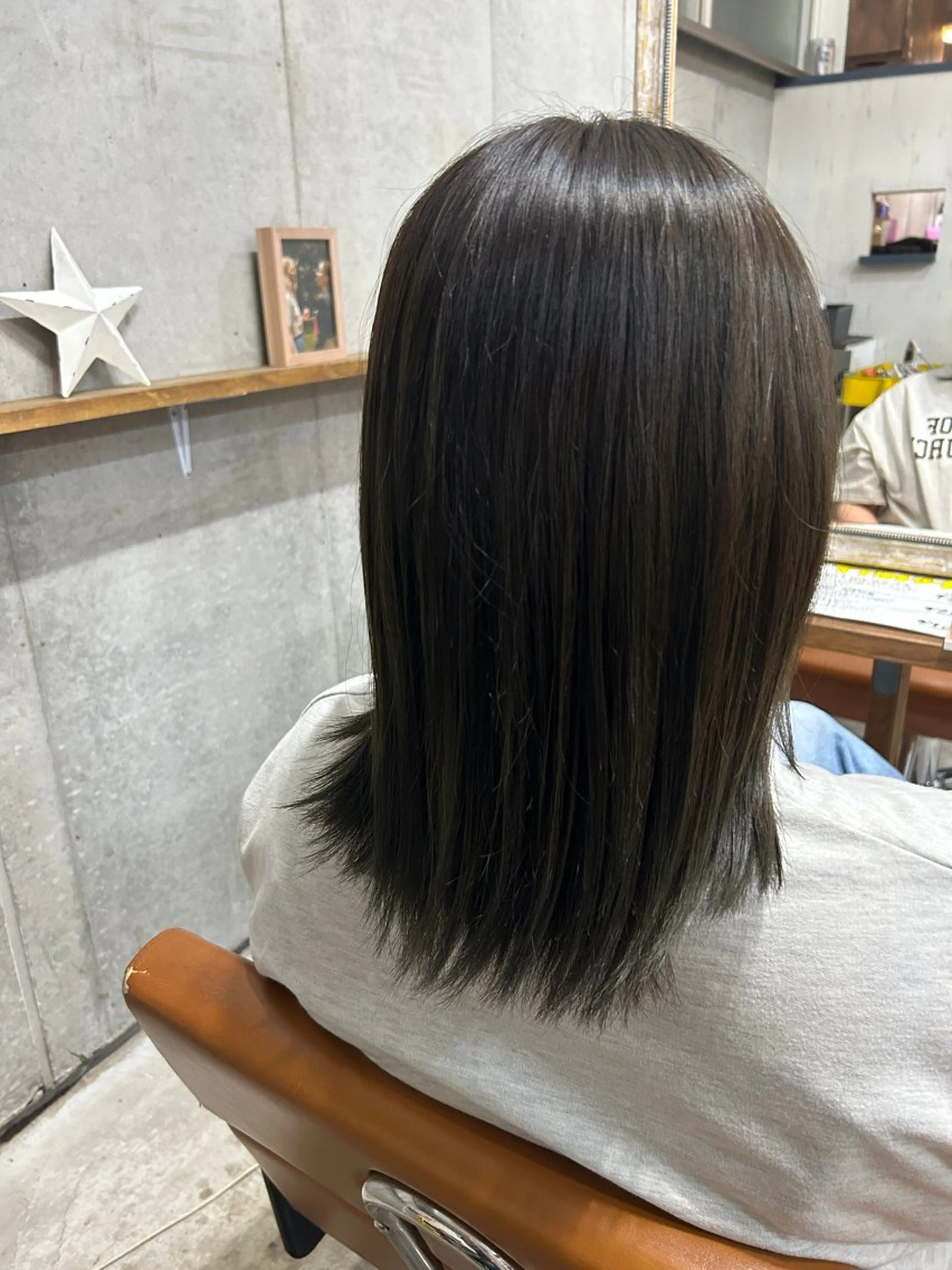 カラー アッシュ アッシュグレー アッシュグレージュ グレージュ カット ヘアカラー Yukino/ 透明カラー🫧のヘアスタイル