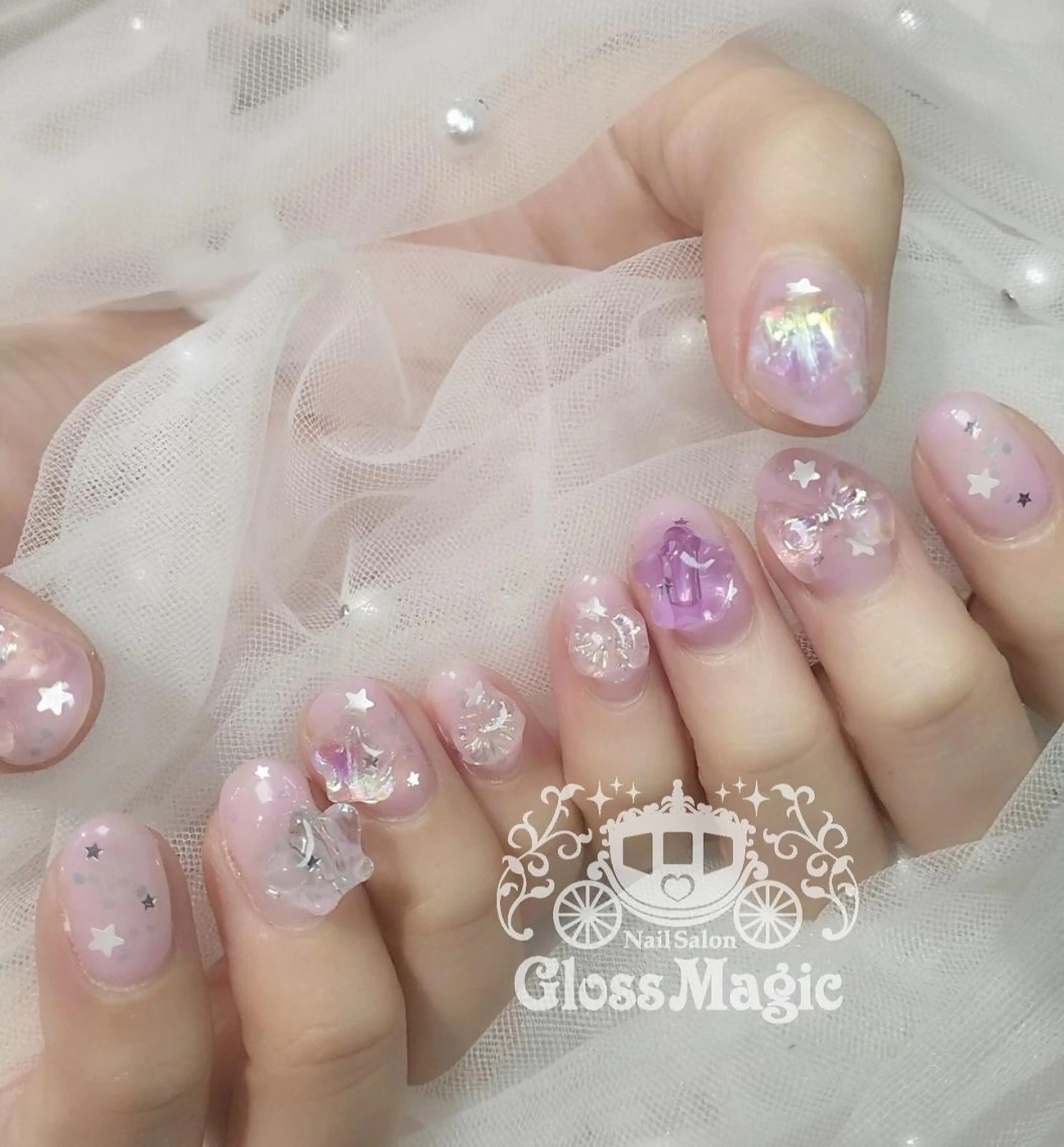 ネイル ハンドネイル あ きのネイルデザイン