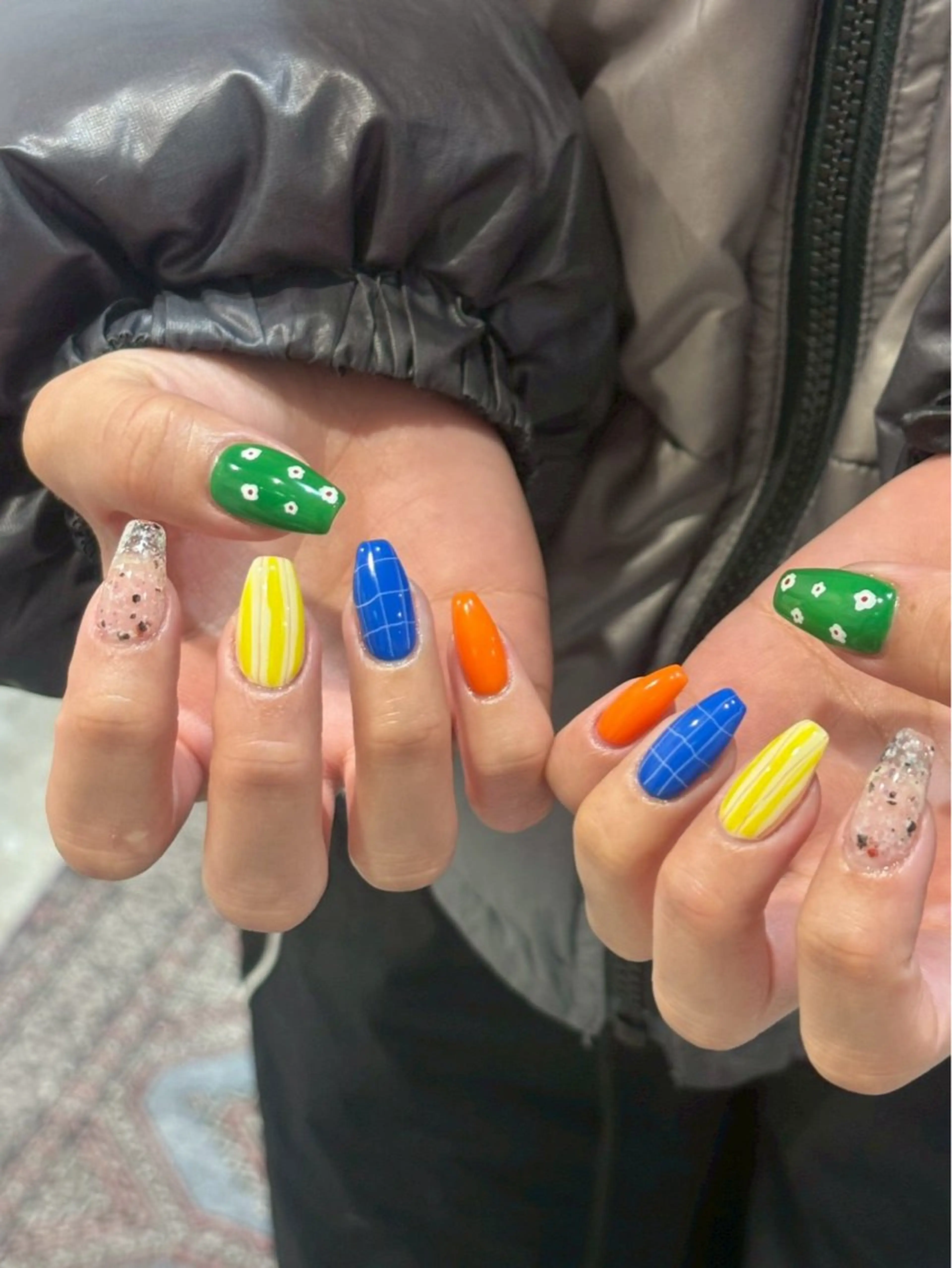 ネイル ハンドネイル 💙0203 munimusanのネイルデザイン