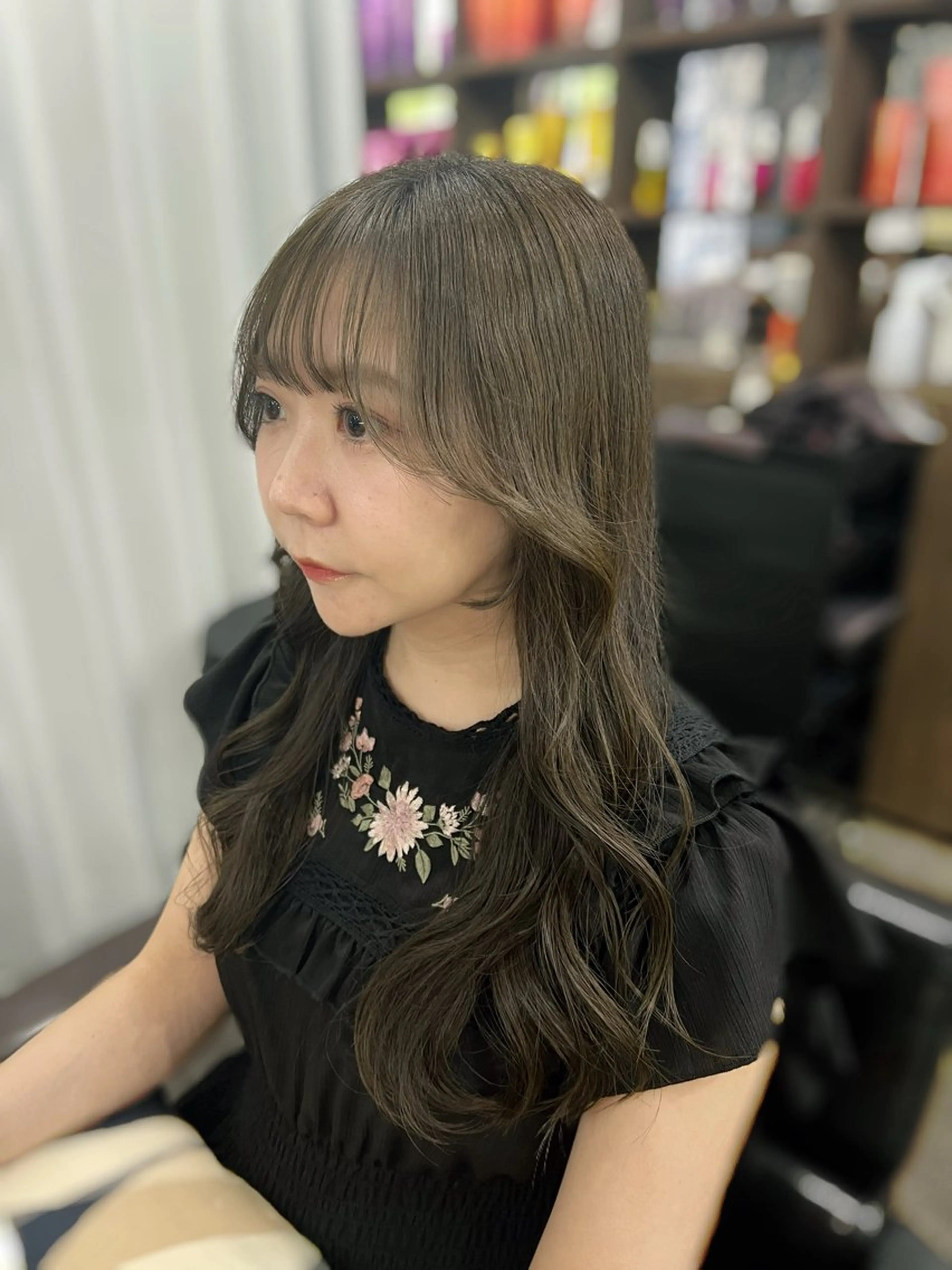 🤍🌿カット＋イルミナカラー＋超音波３step Aujua TR🌿🤍髪質改善/アッシュ/オリーブ/ベージュの写真