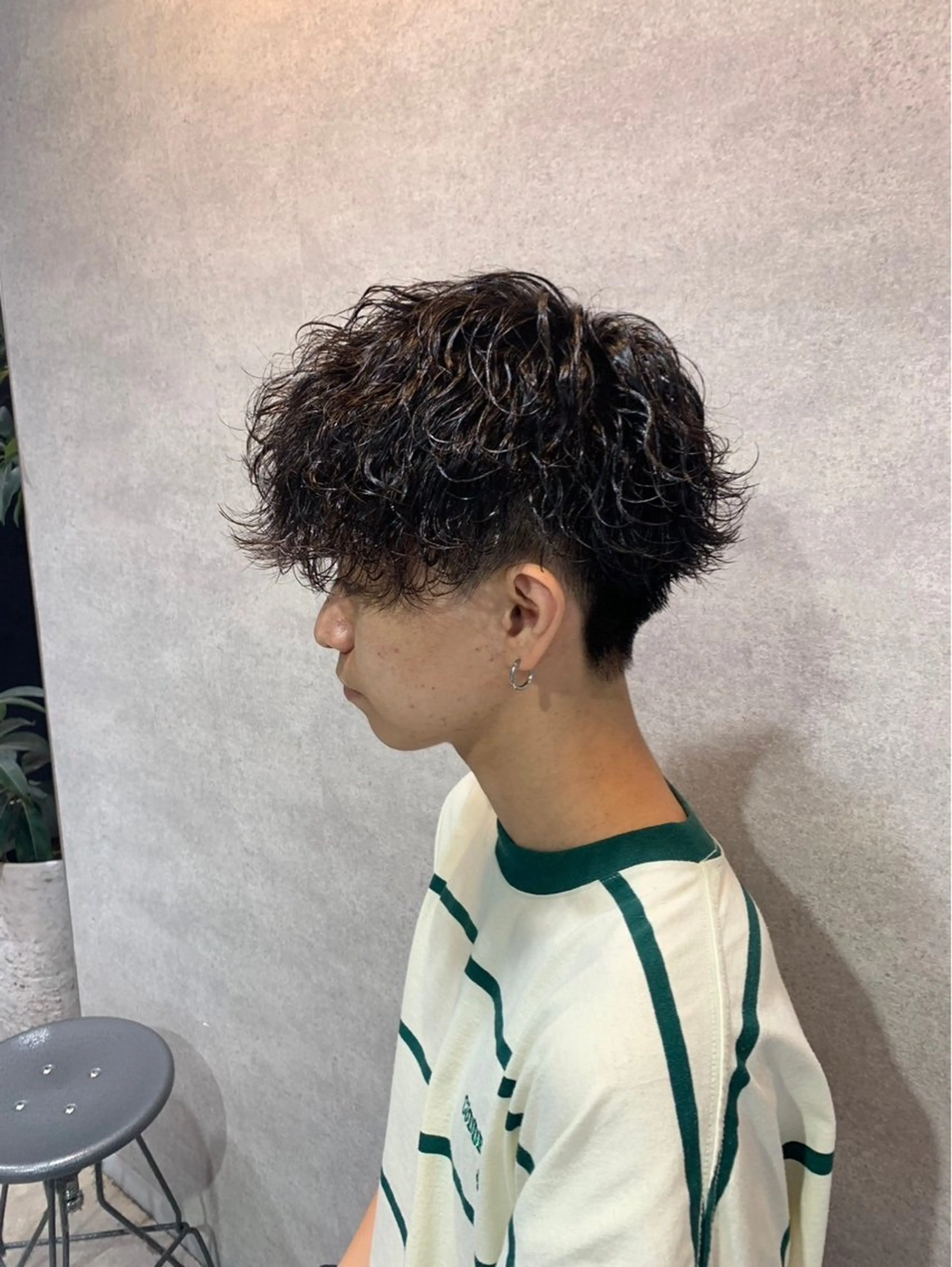 ショート パーマ指名率No1 メンズ特化ケイトのヘアスタイル