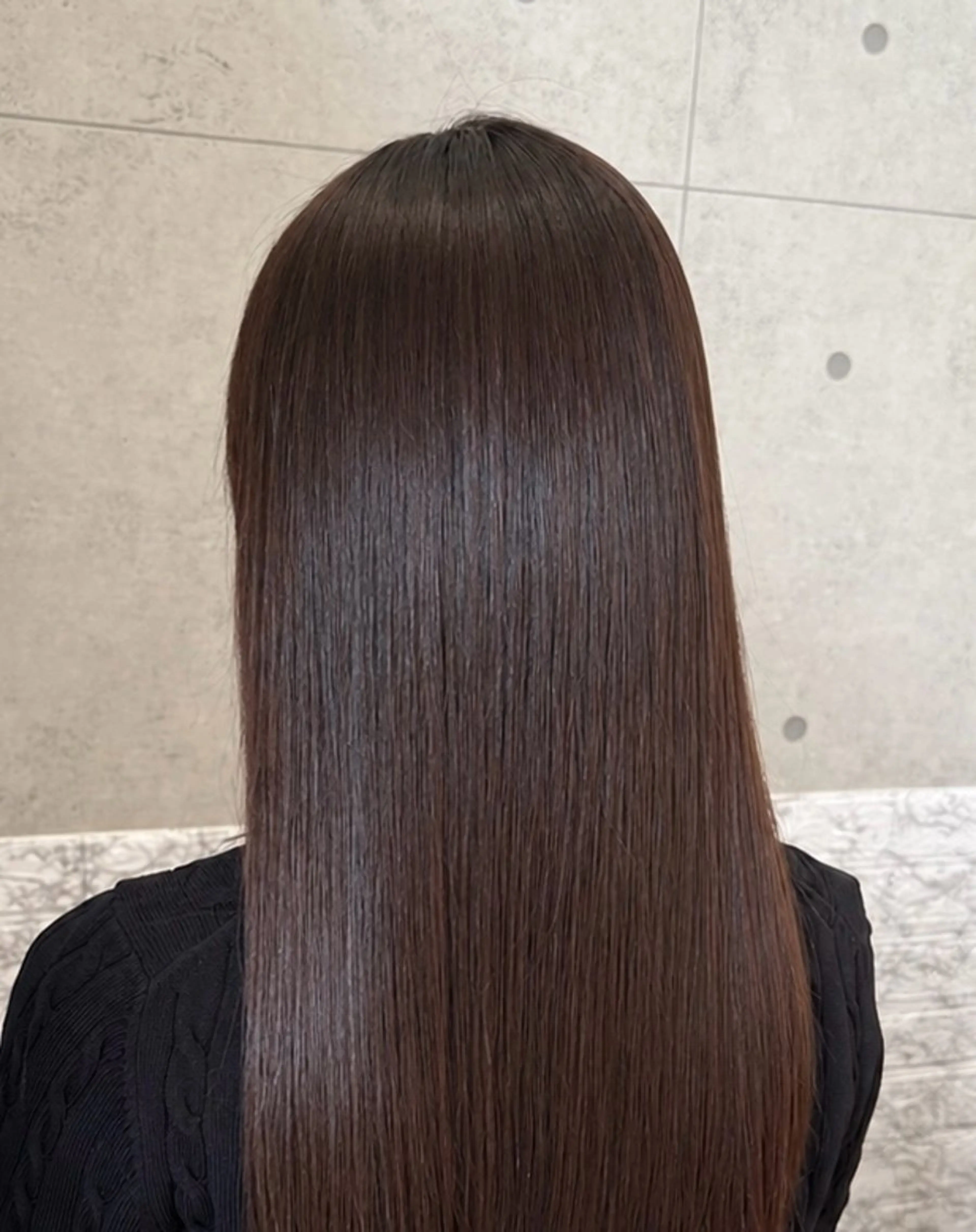 カット+縮毛矯正の写真