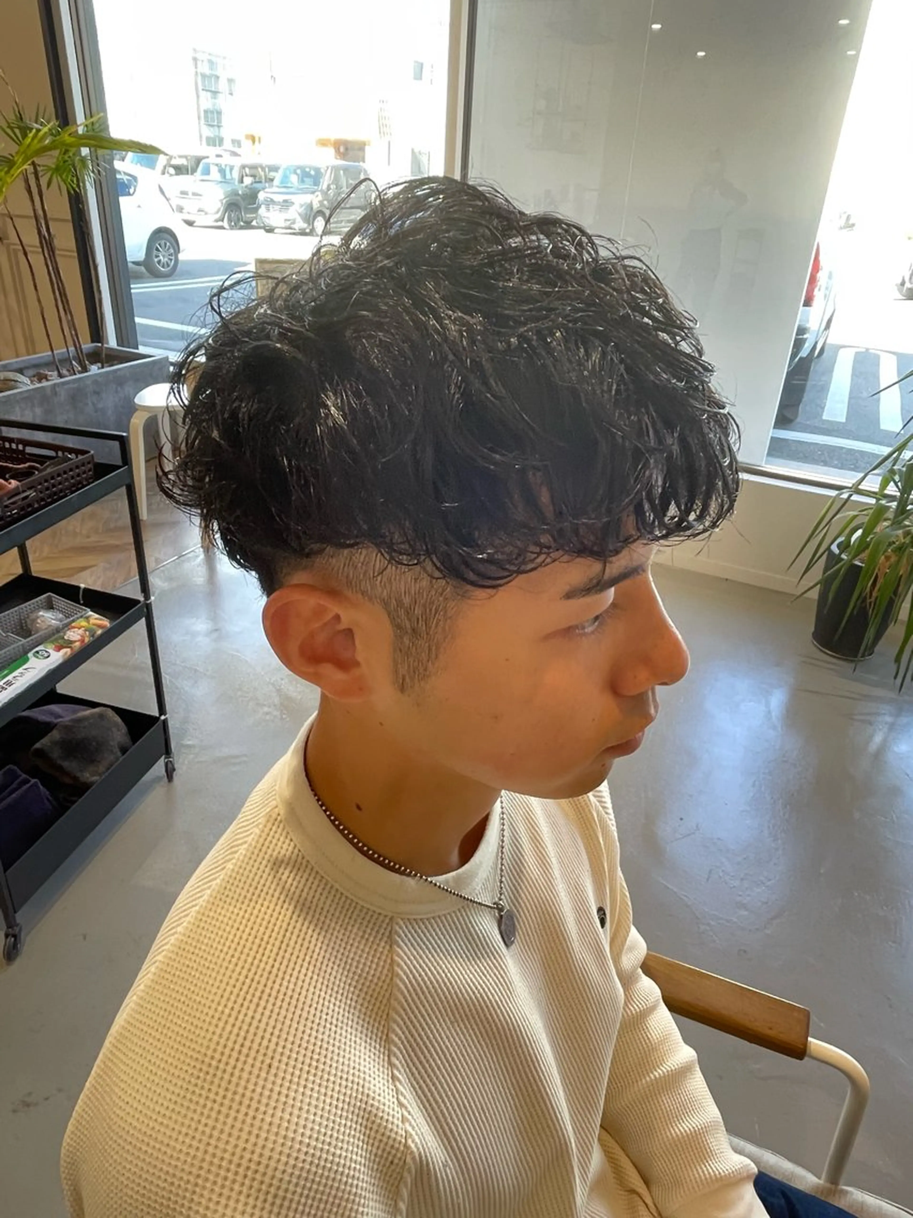 ショート パーマ 樋口 令惟のヘアスタイル