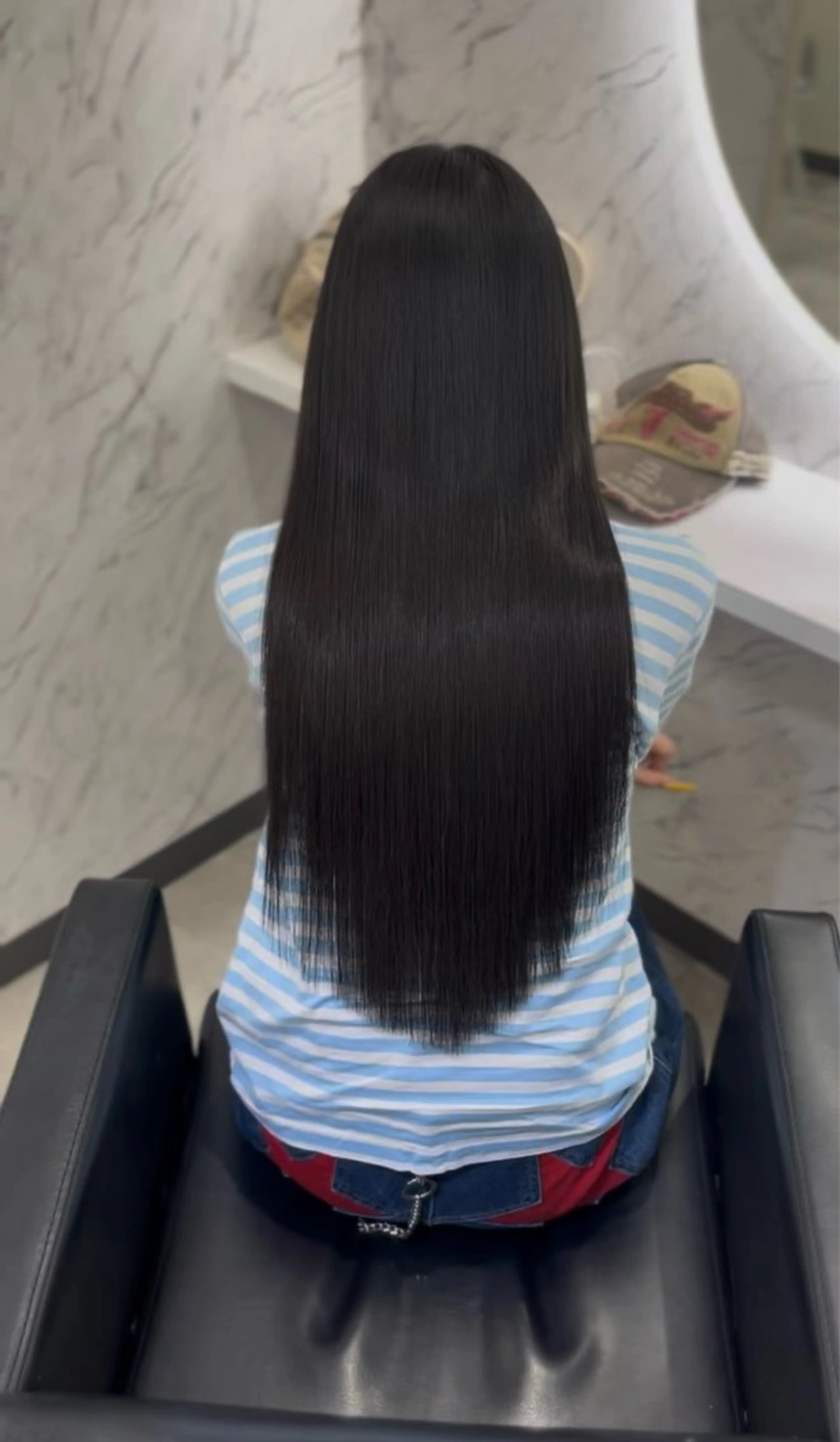 ロング エクステ ララモアナ naru.のヘアスタイル