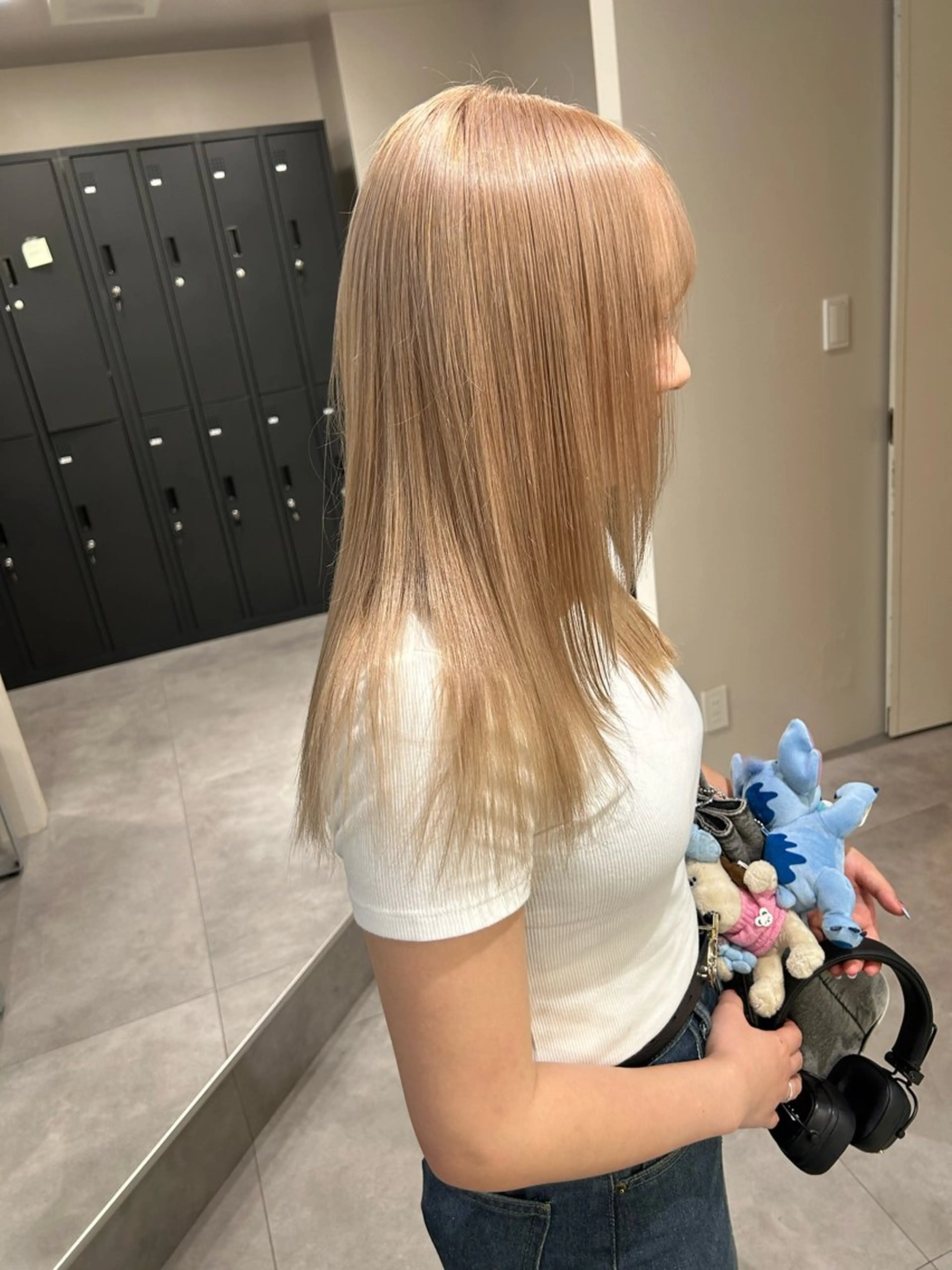 セミロング レイヤーカット🤍 seriraのヘアスタイル