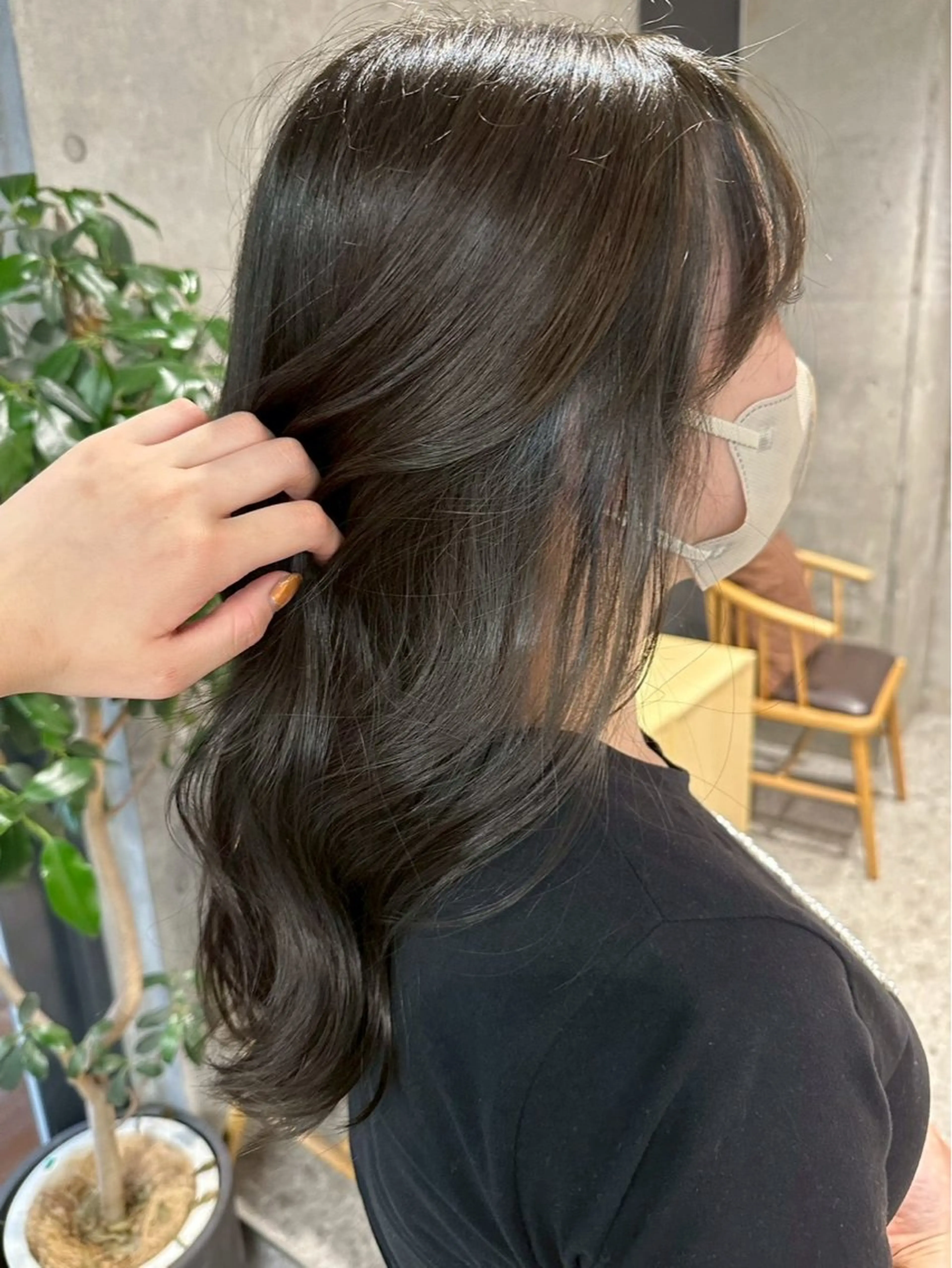 ロング ヘアカラー 🩰✨ワンカラー nanako✨🩰のヘアスタイル
