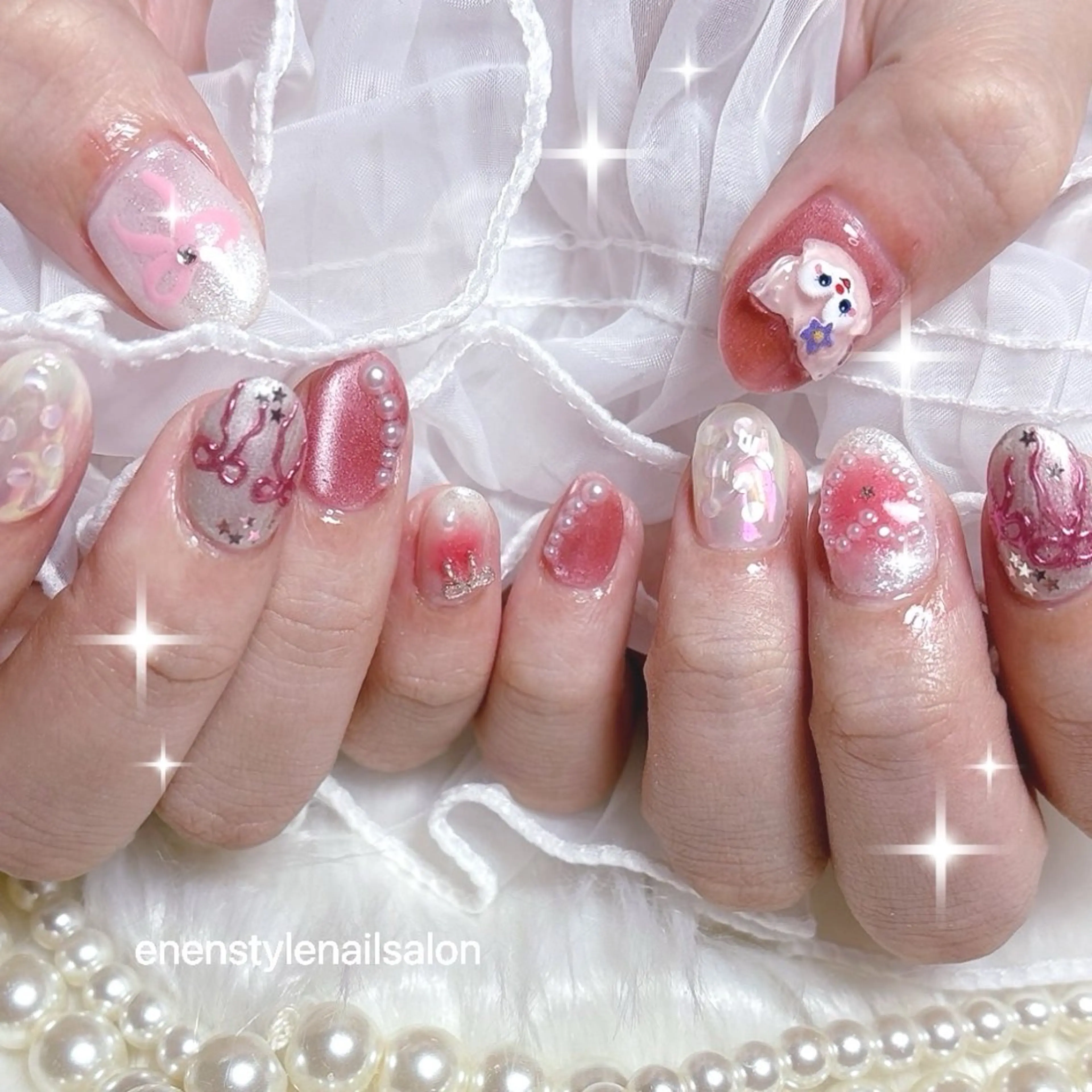 ネイル ハンドネイル 👑enen style👑のネイルデザイン