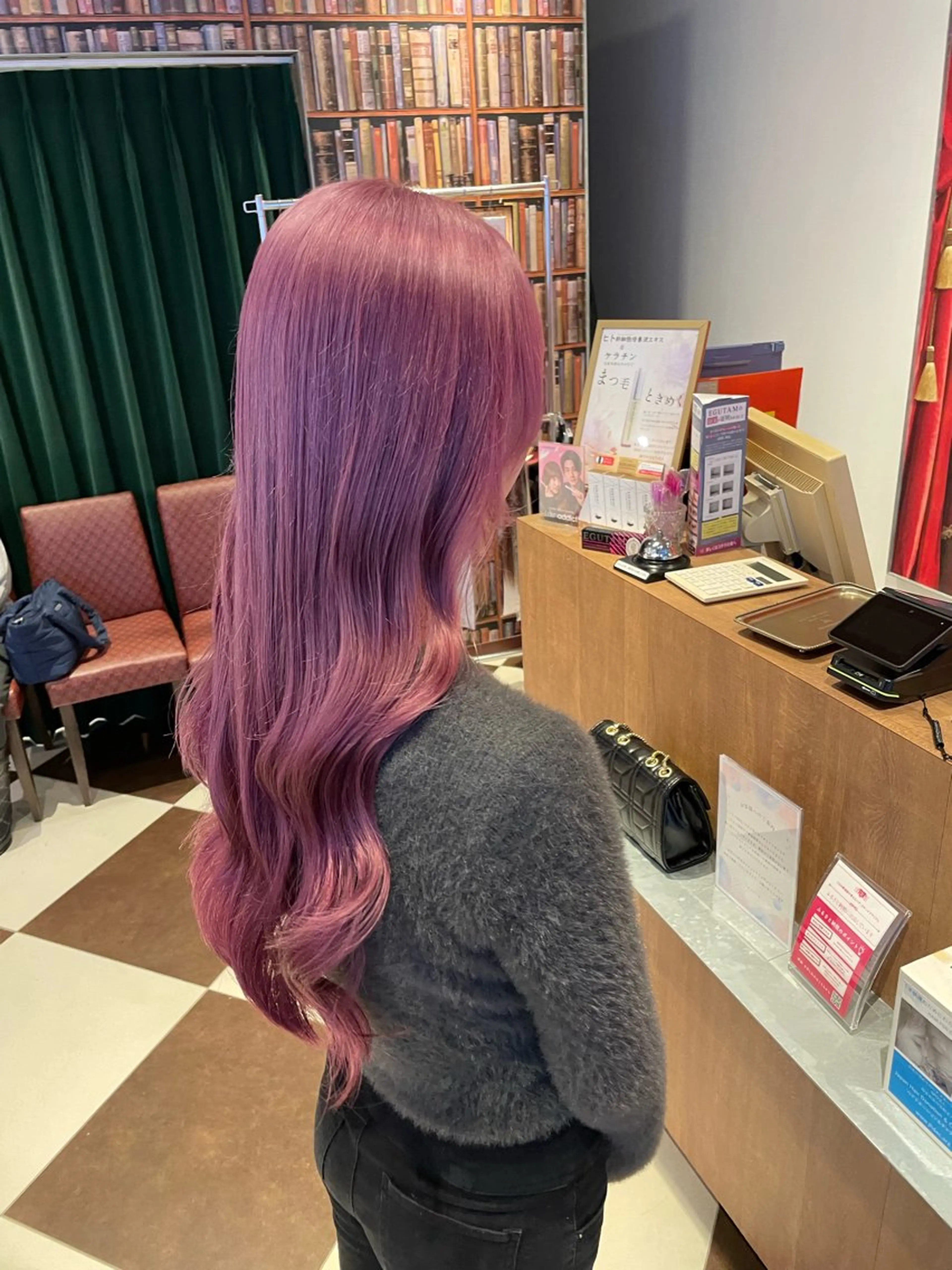 ロング カラー 山田 由貴のヘアスタイル