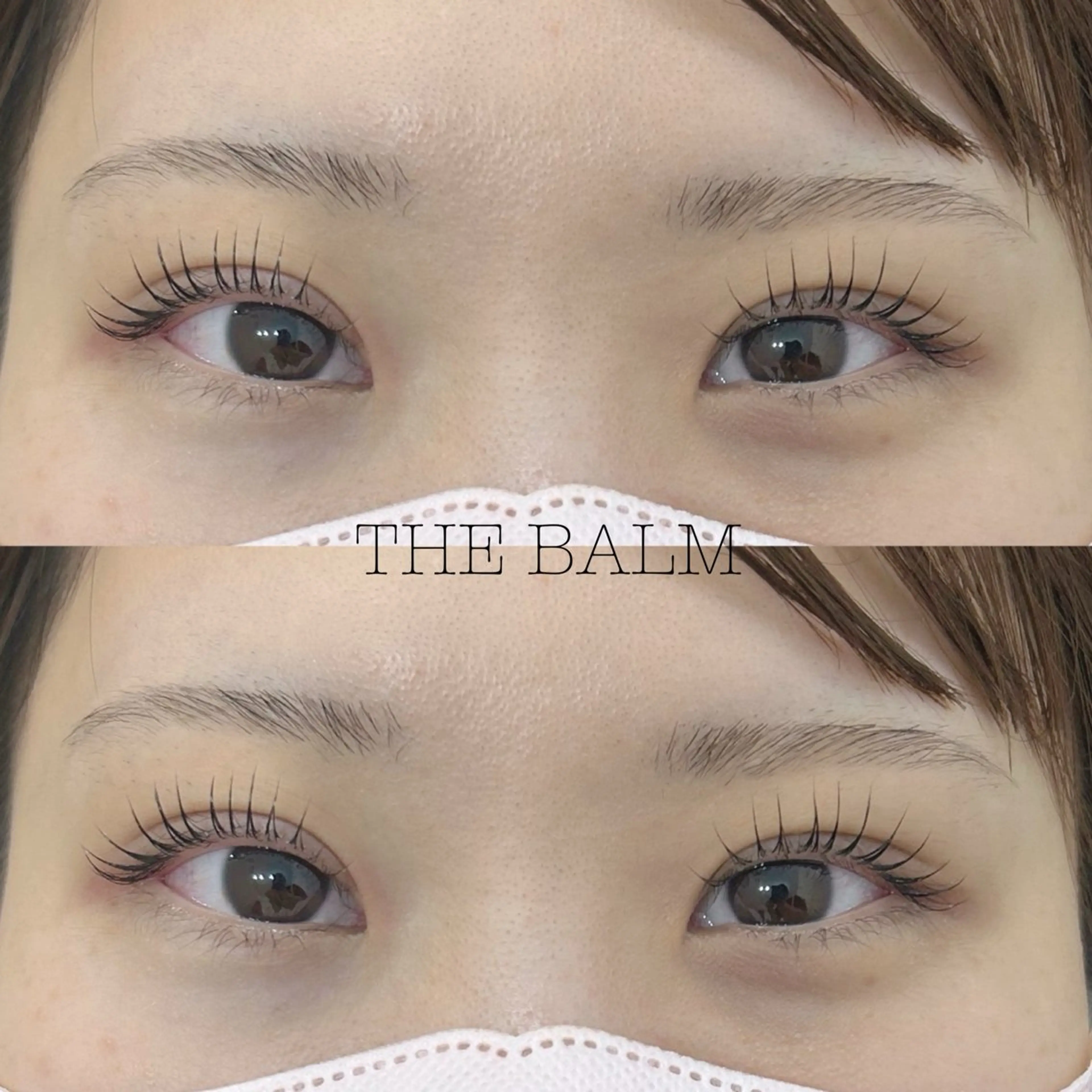 マツエク・マツパ まつげパーマ 一重×まつ毛パーマ マツパ THE BALM three♡稲村の眉毛・アイブロウイメージ