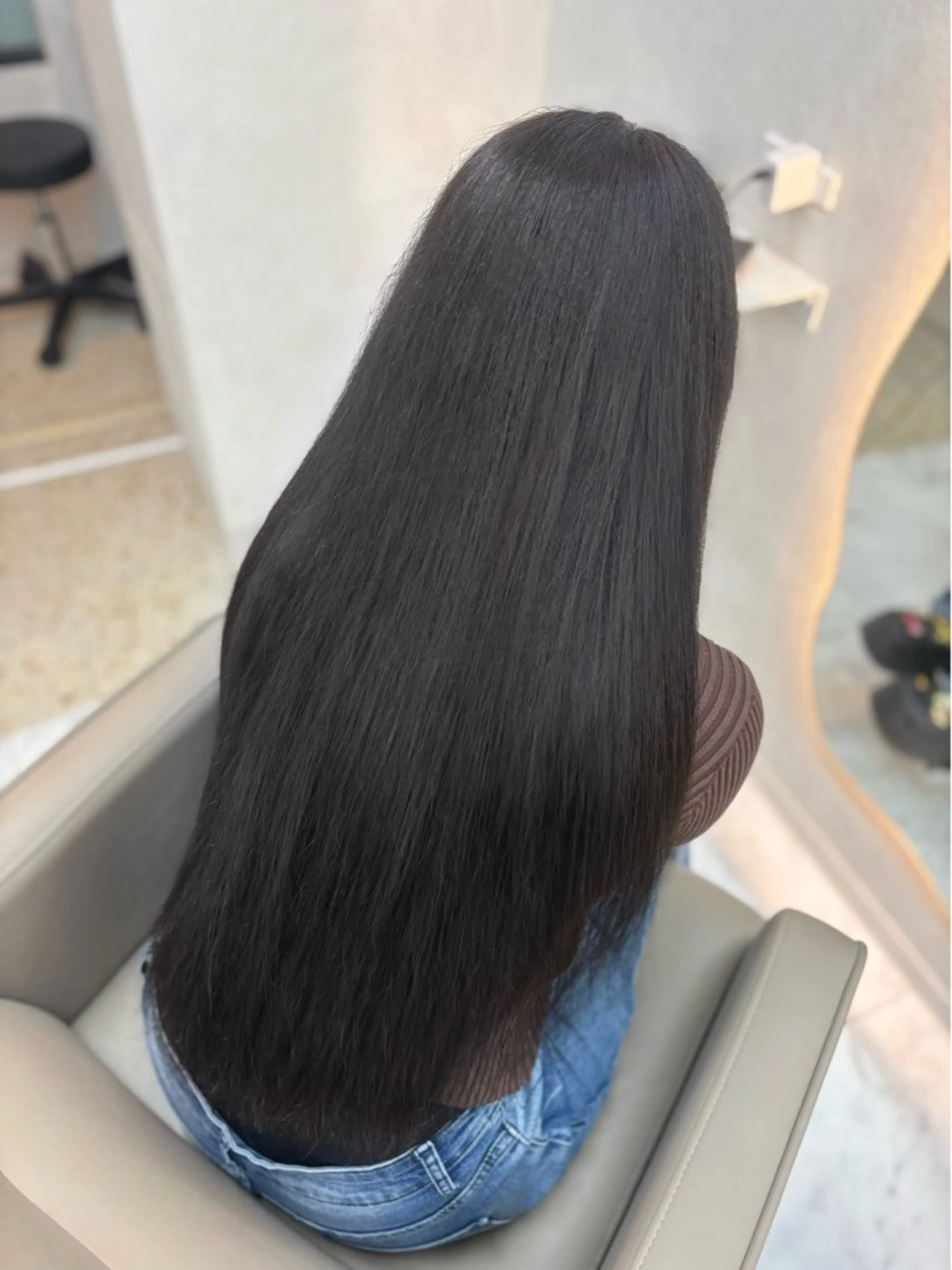 ロング カラー メンズ himari/縮毛 矯正/熊谷のヘアスタイル