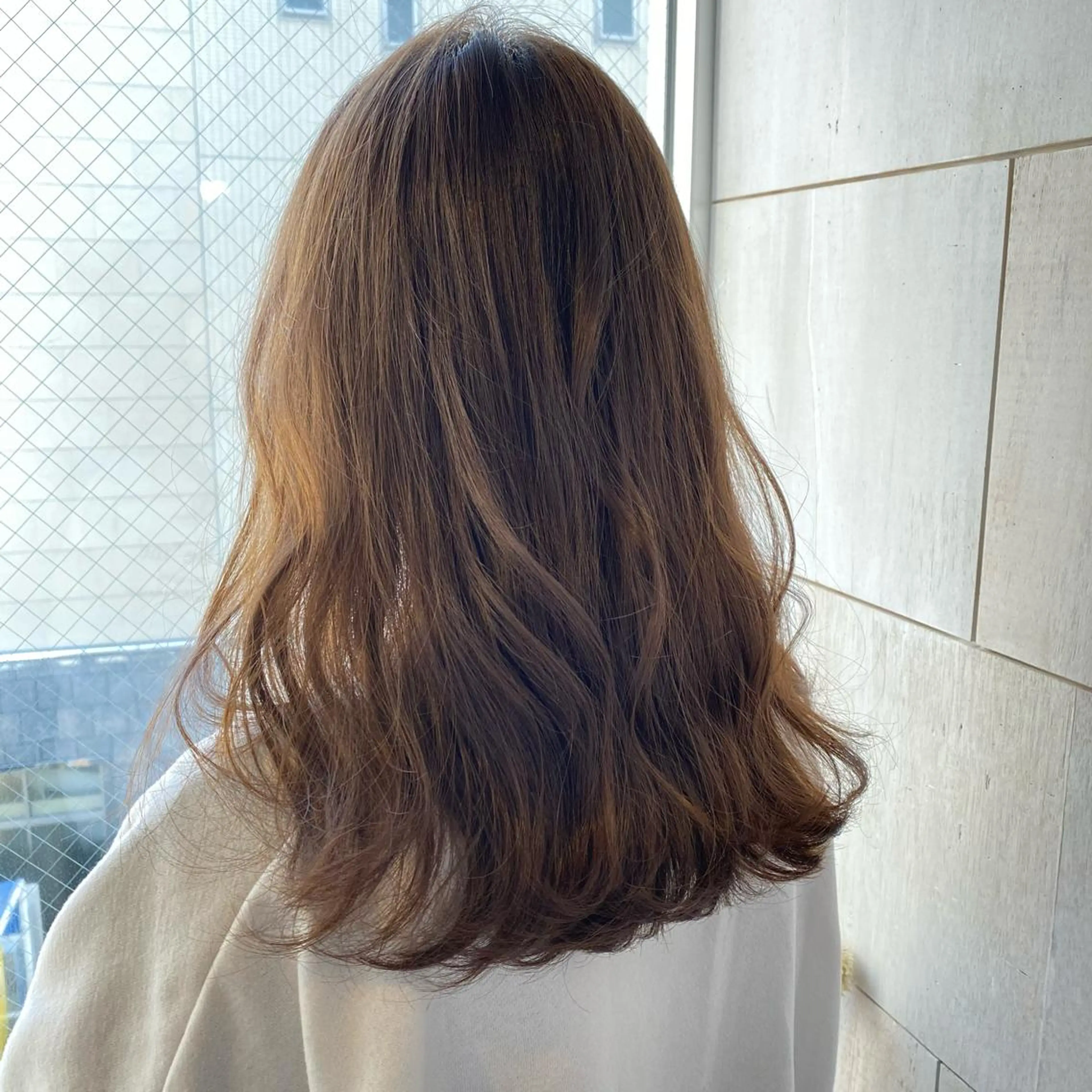 ロング カラー カット ヘアカラー トリートメント 🫧透明感/艶カラー /AYU🫧のヘアスタイル