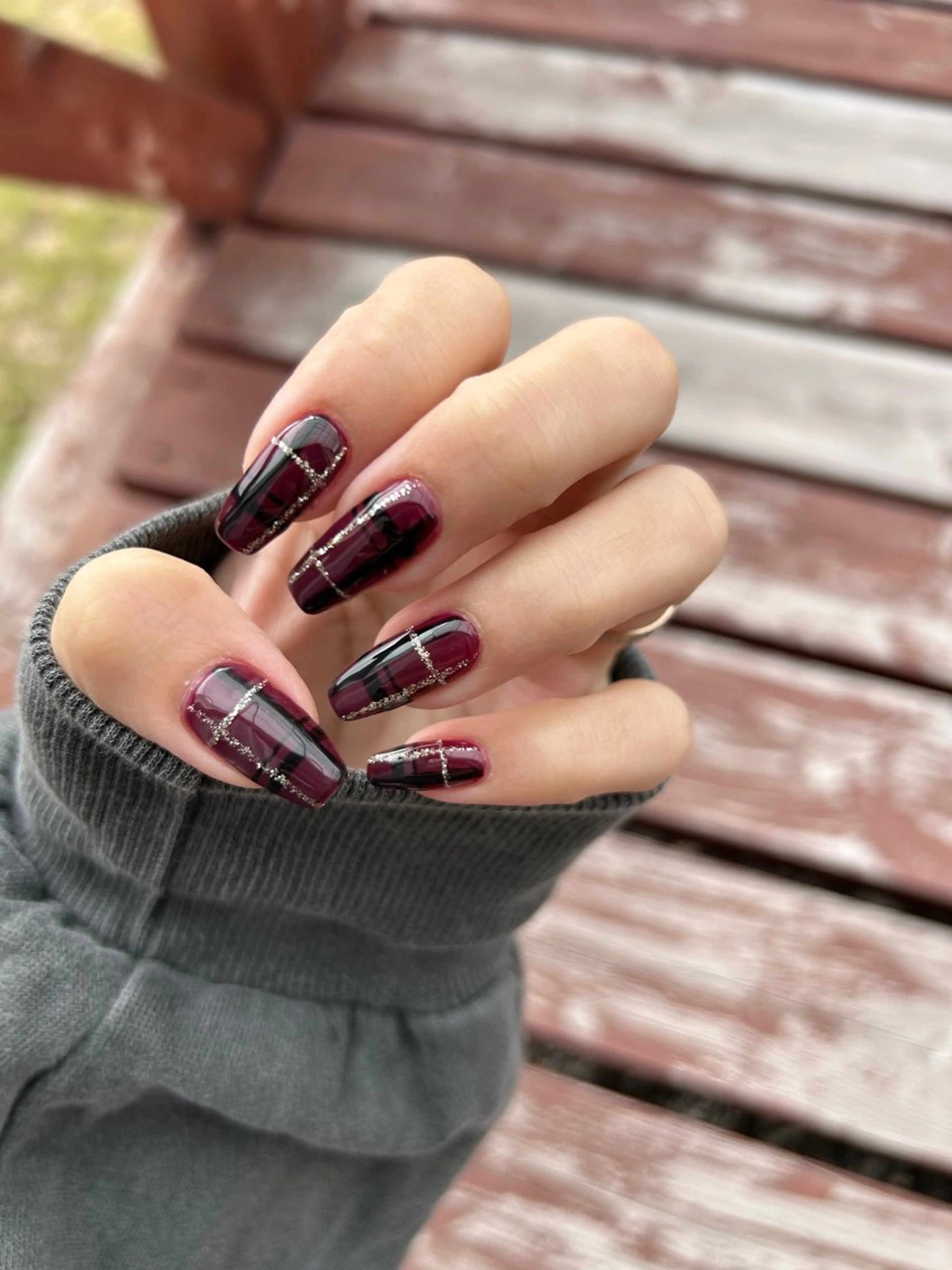 ネイル 赤色 nailsalon kiii'sのネイルデザイン