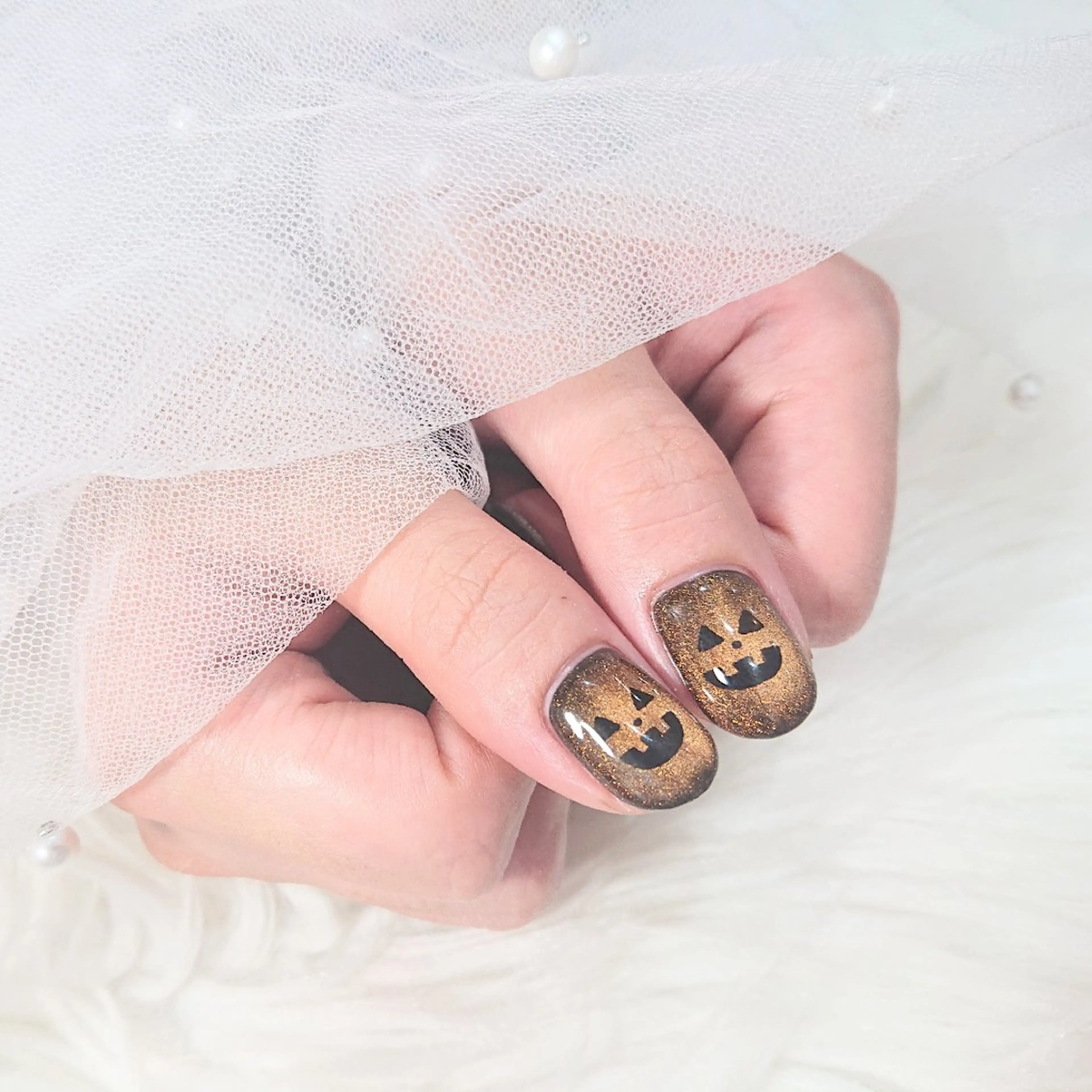 ネイル ハロウィン ハンドネイル たかなし かなのネイルデザイン