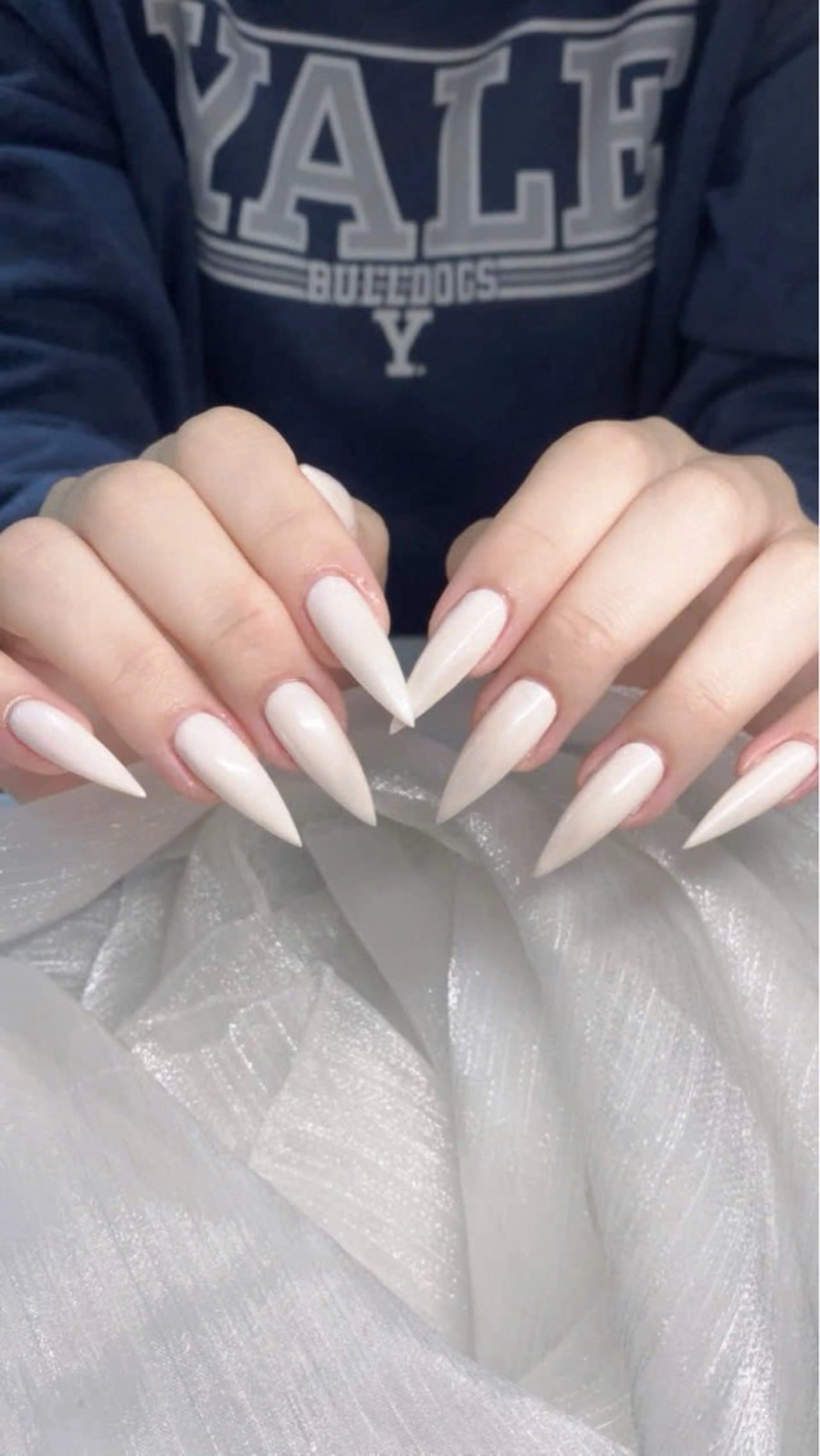 ネイル フレンチネイル グラデーション マグネットネイル ニュアンスネイル オフィスネイル ハンドネイル ハンドケア Hara Nail 【パラジェル使用】のネイルデザイン