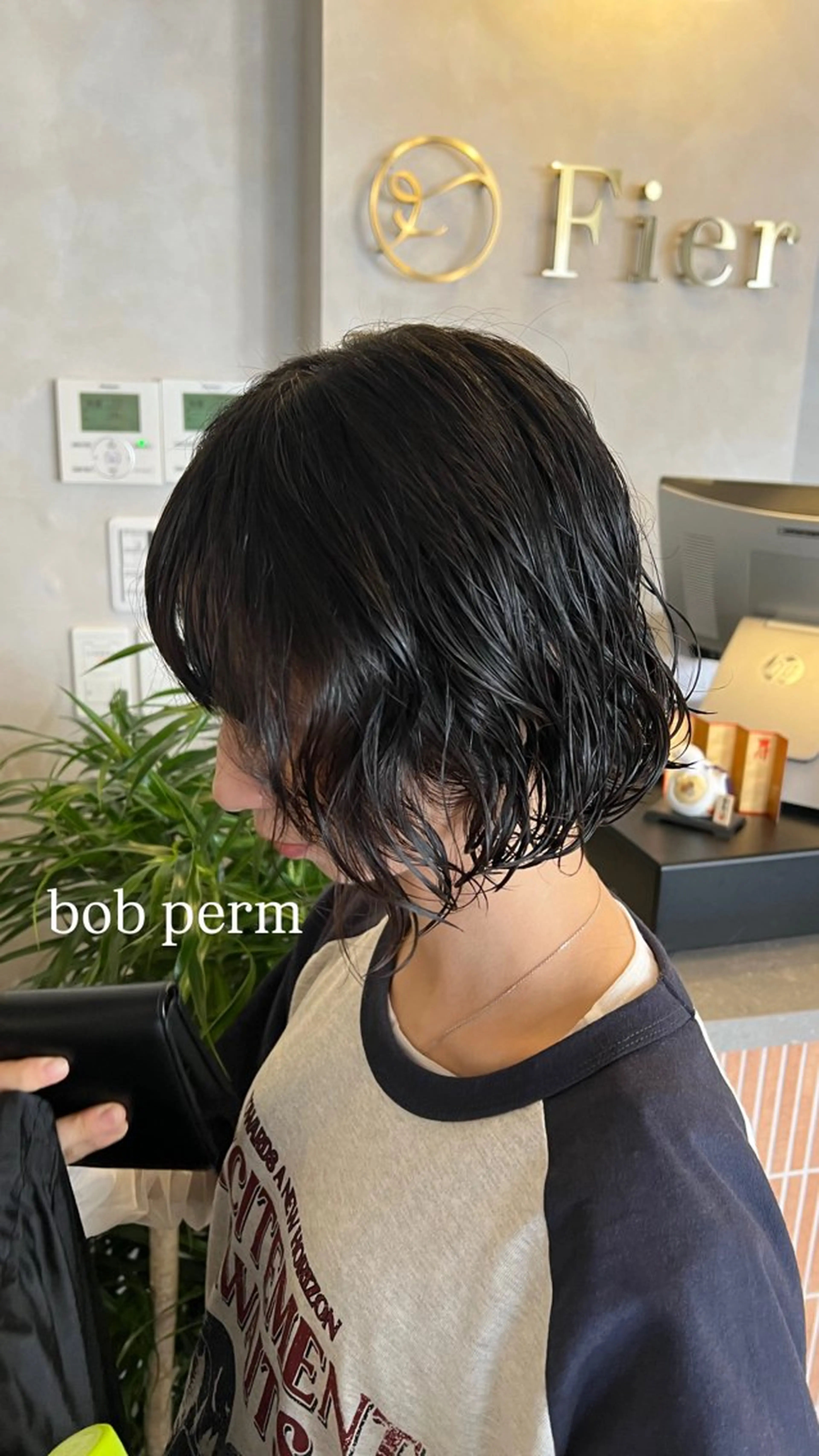 ショート パーマ 梅田/ 髪質改善/ 似合わせ/RINKAのヘアスタイル