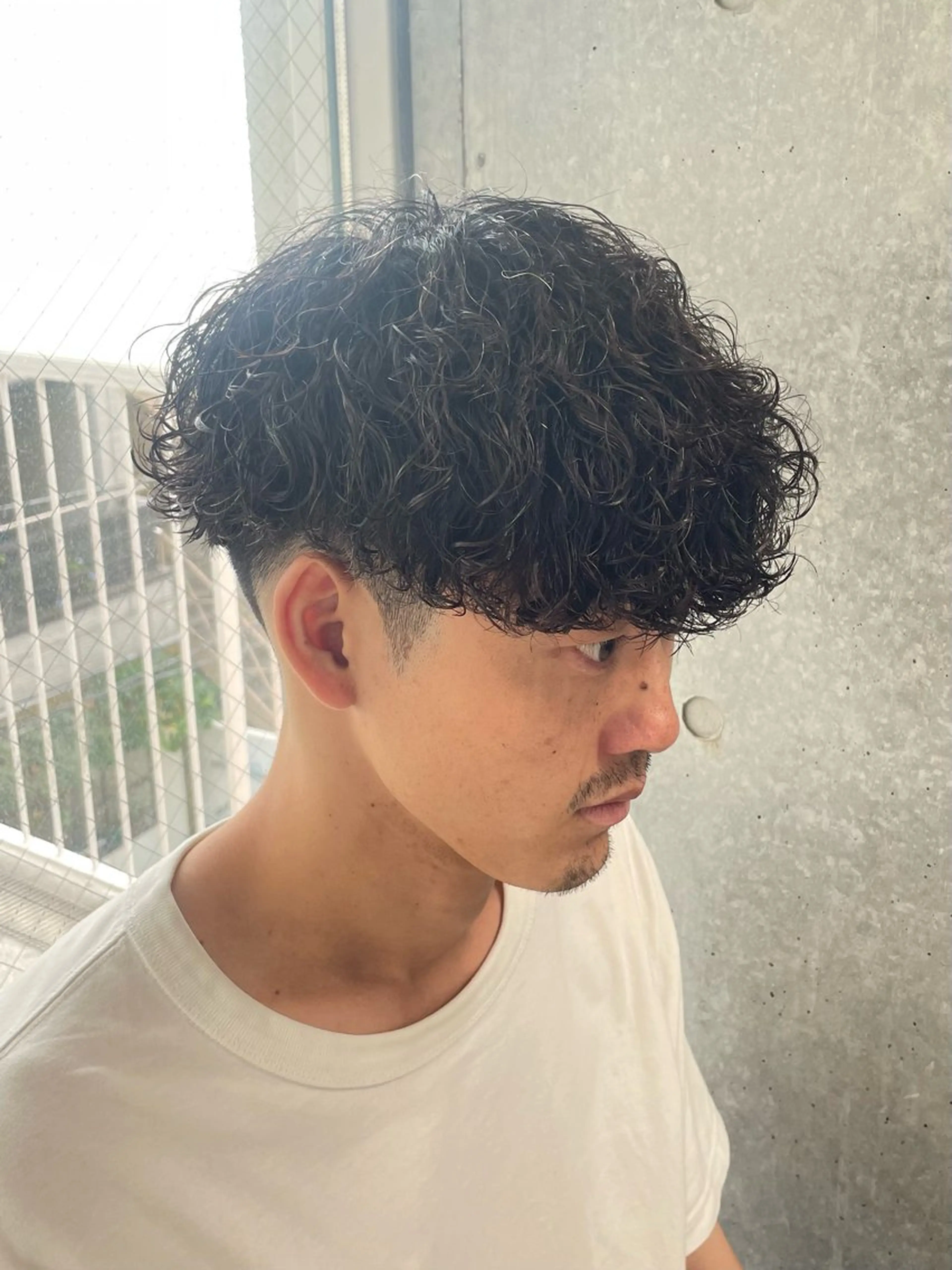 パーマ メンズ メンズモテパーマ💙 fuwaのヘアスタイル