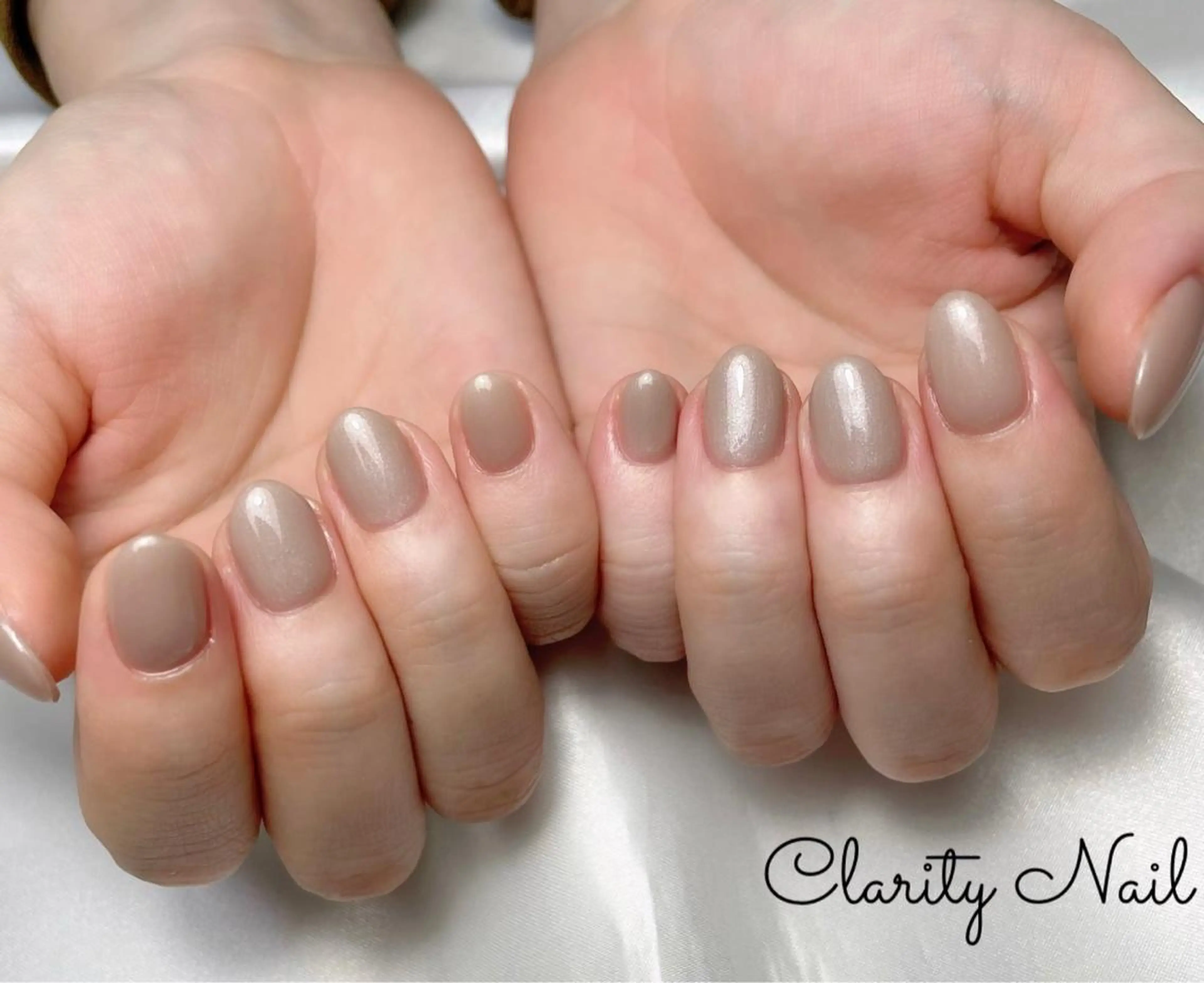 ネイル ワンカラーネイル ハンドネイル Clarity Nailのネイルデザイン