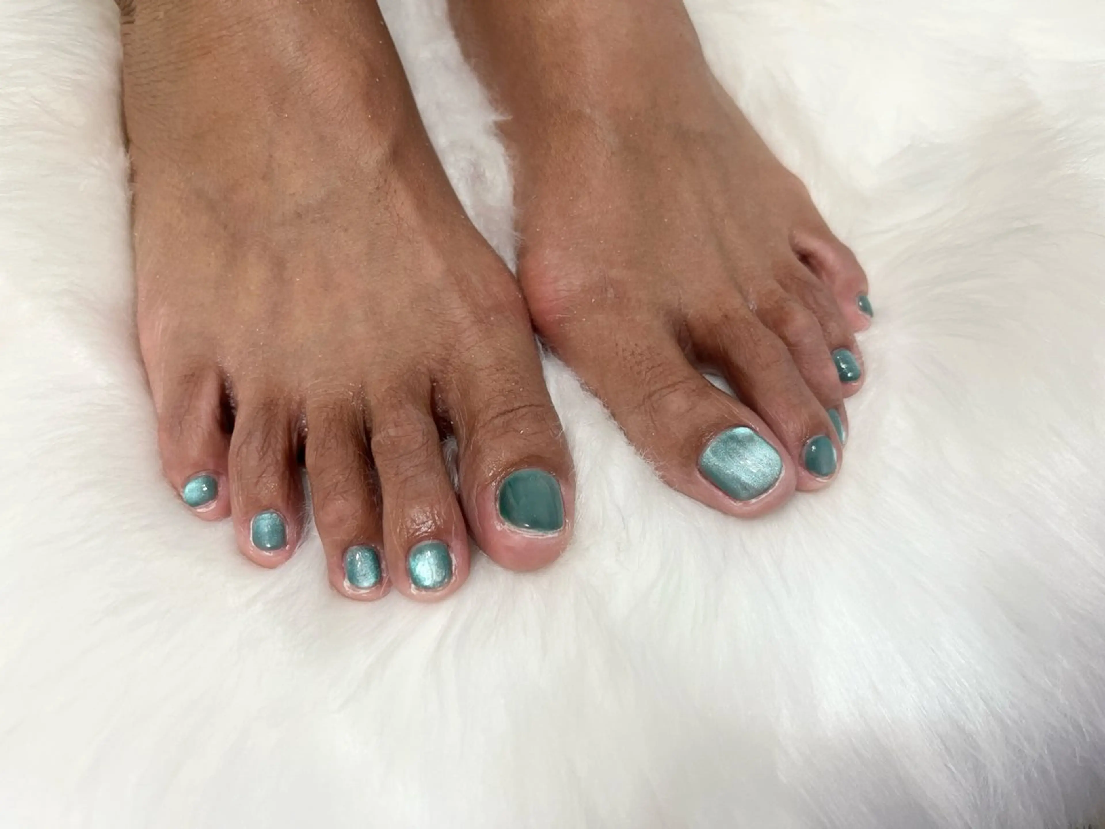 ネイル オーロラネイル フットネイル フレンチネイル ジェルネイル 韓国ネイル kikinail 溝の口のネイルデザイン