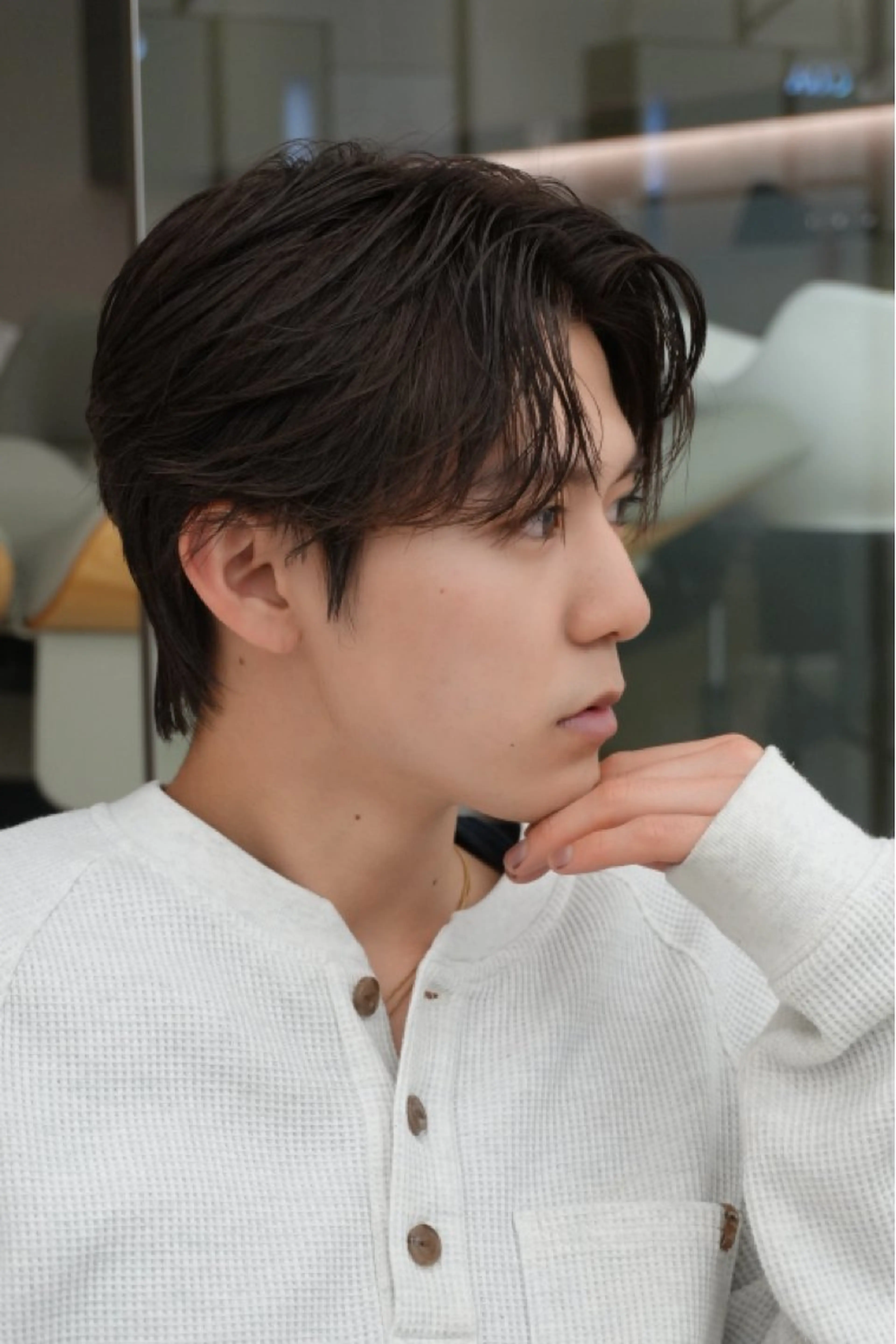 カラー ヘアカラー オオタユウト🫧 圧倒的ツヤ髪🫧のヘアスタイル