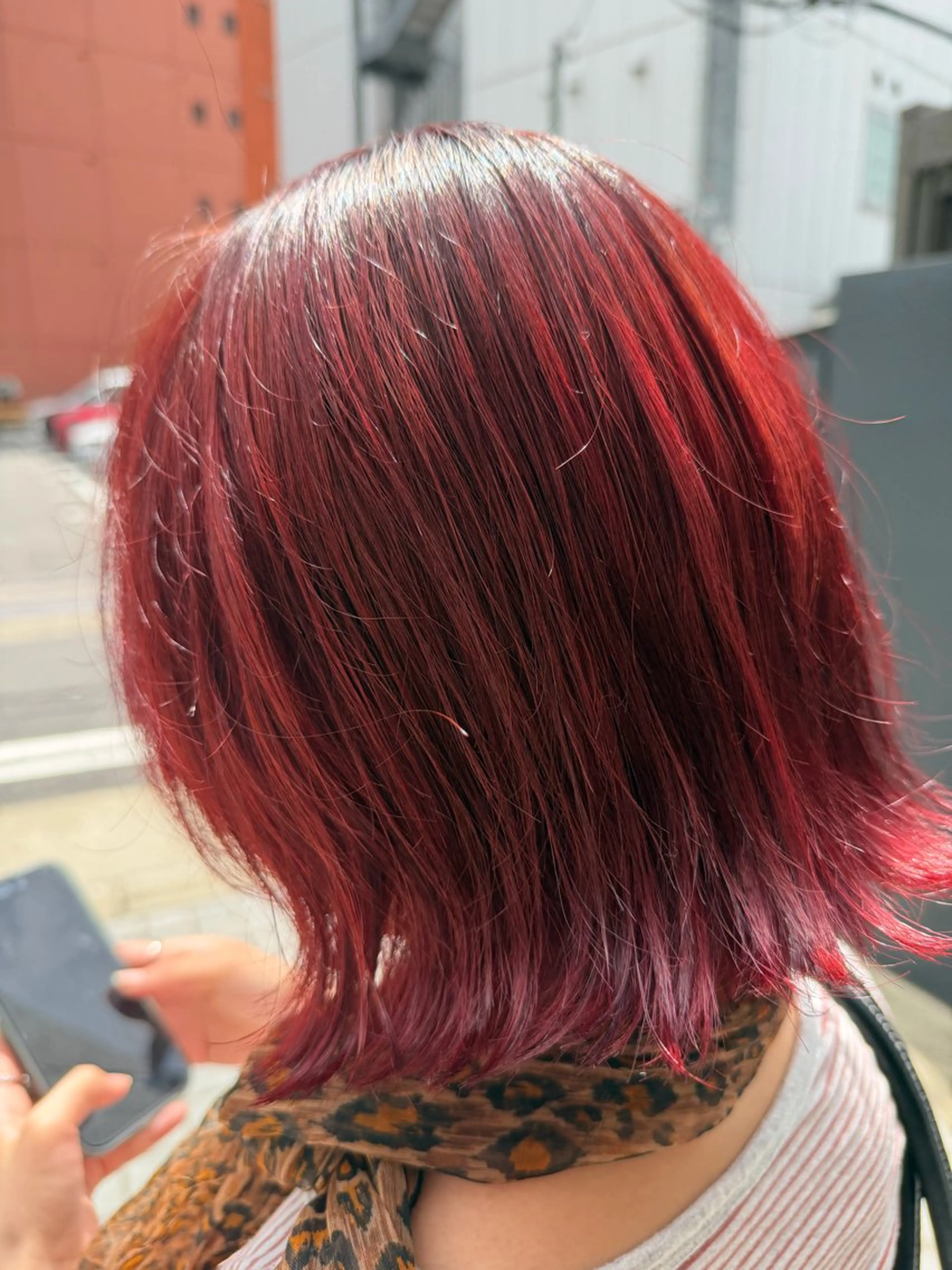 カラー ヘアカラー 佐藤 侑哉のヘアスタイル