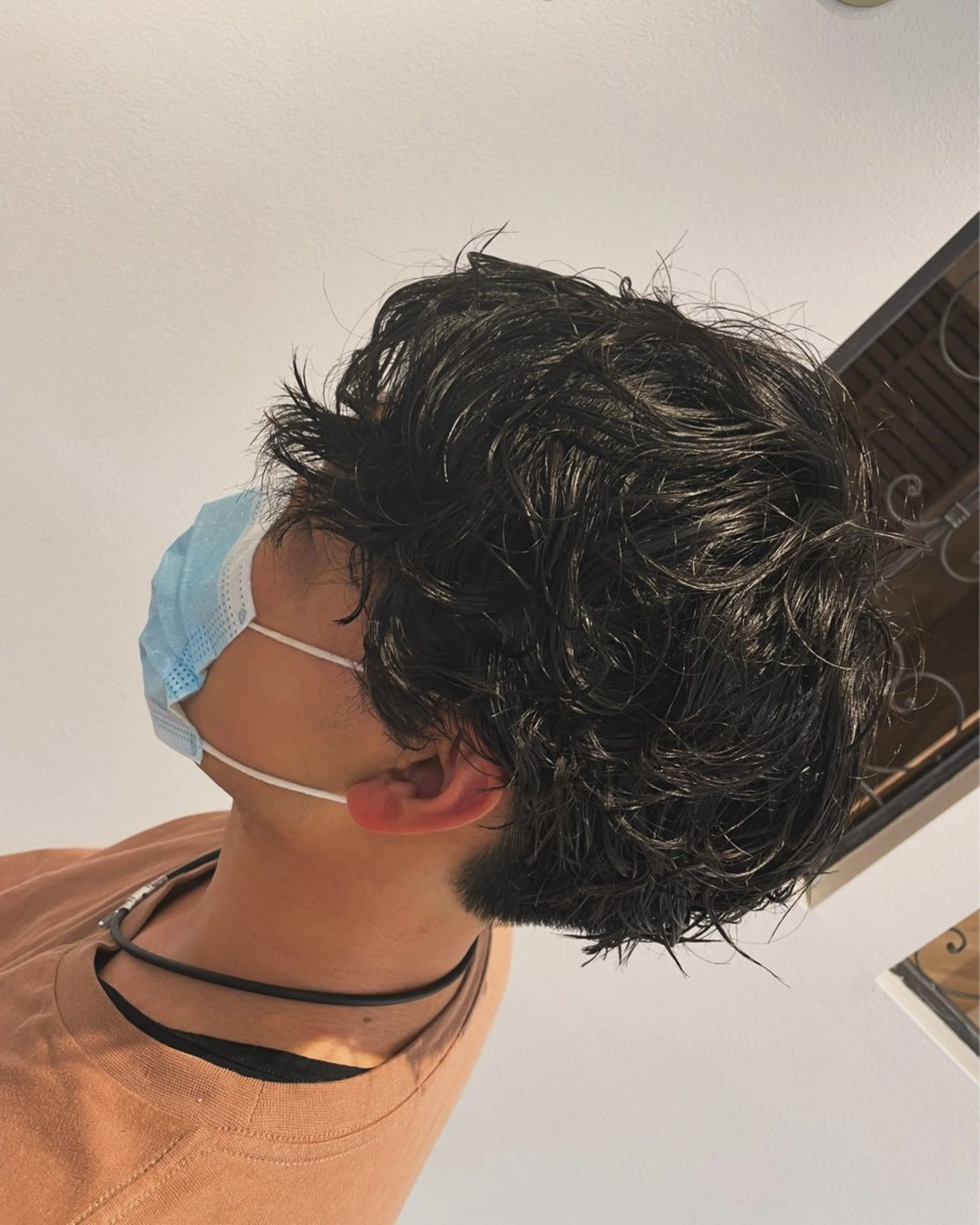 メンズ カット パーマ 直毛改善特化美容師/ 大森雄貴のヘアスタイル