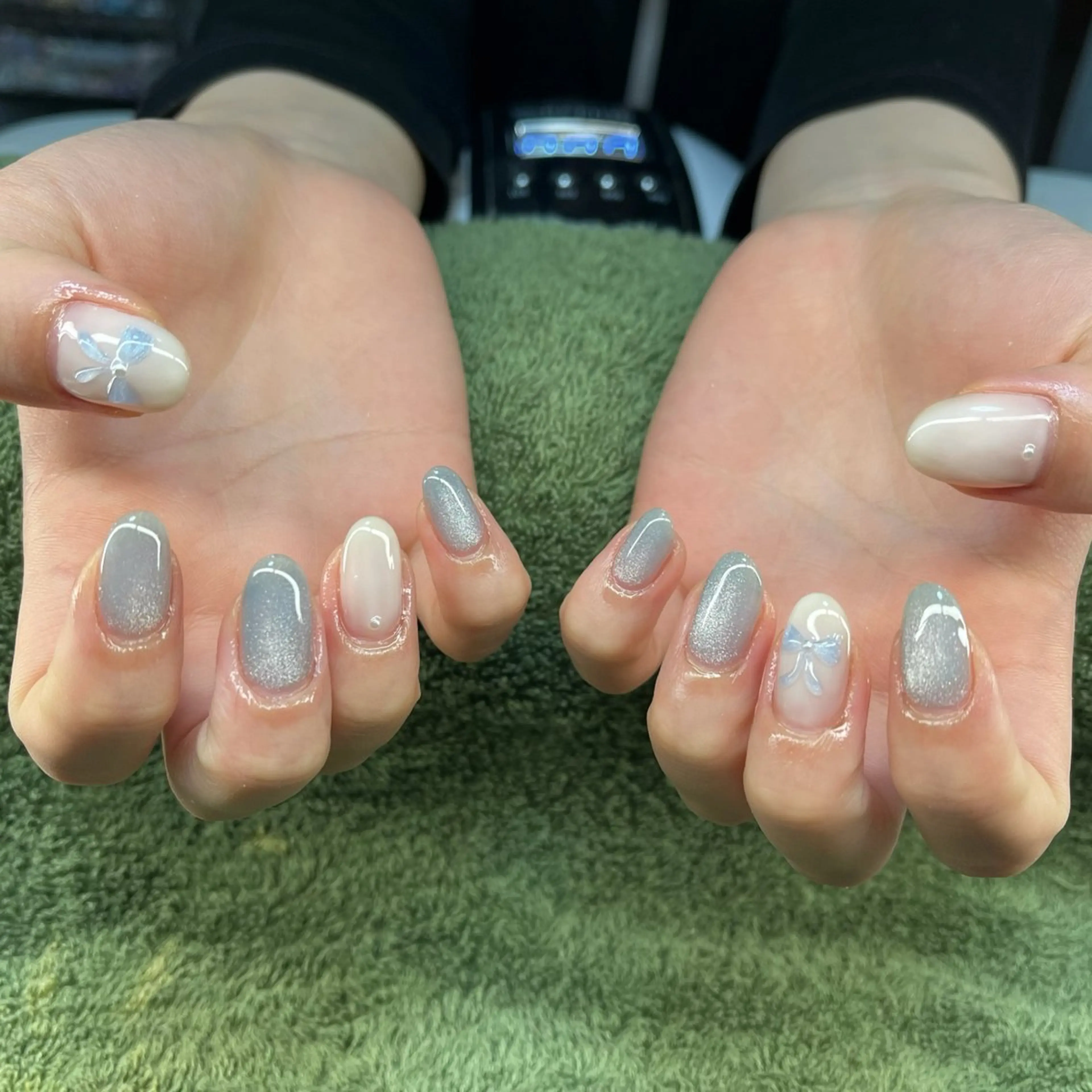 ネイル マグネットネイル ハンドネイル フットネイル MHR nailのネイルデザイン