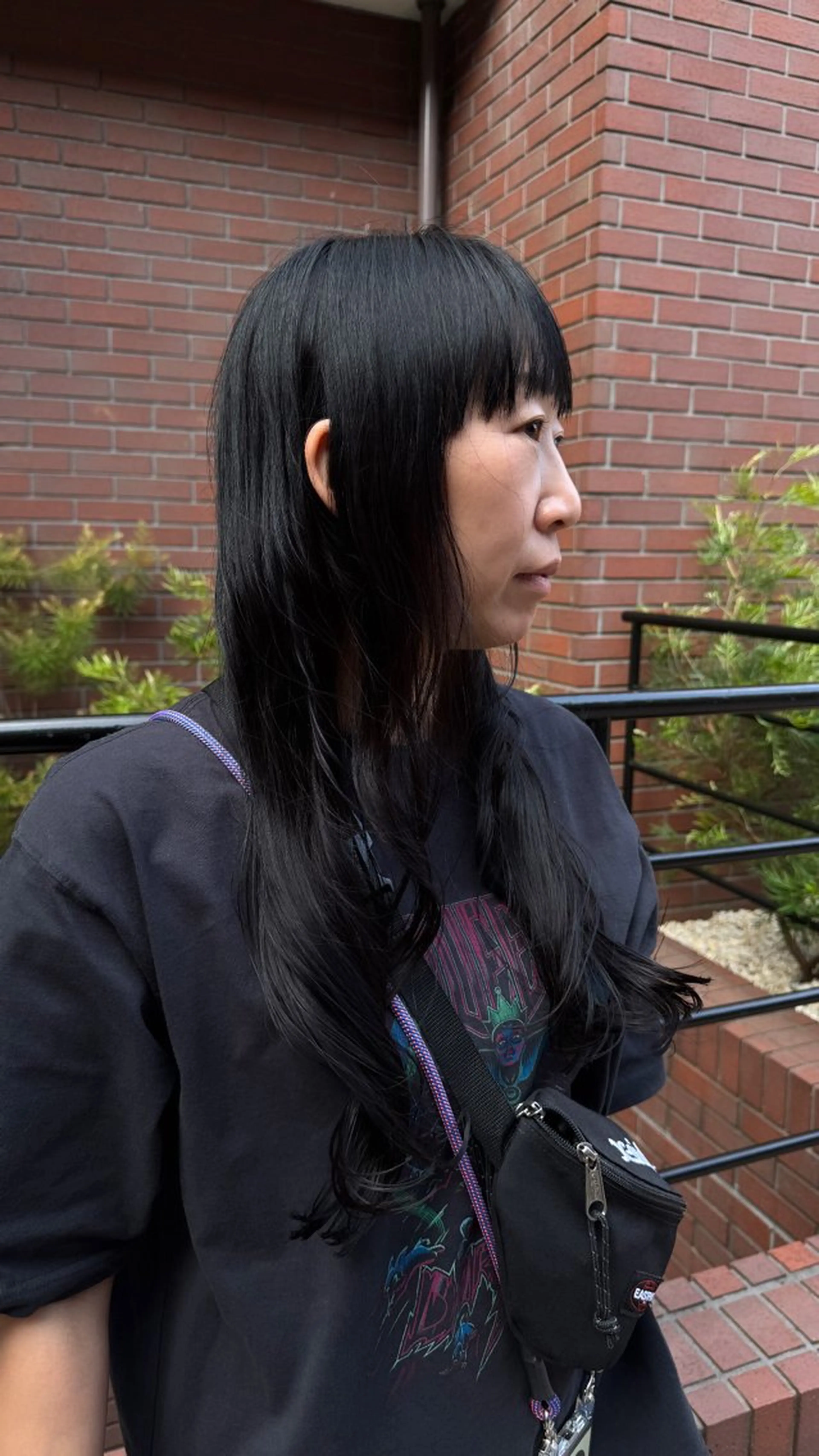 ロング パーマ レイヤーカット 🫒natsuのヘアスタイル