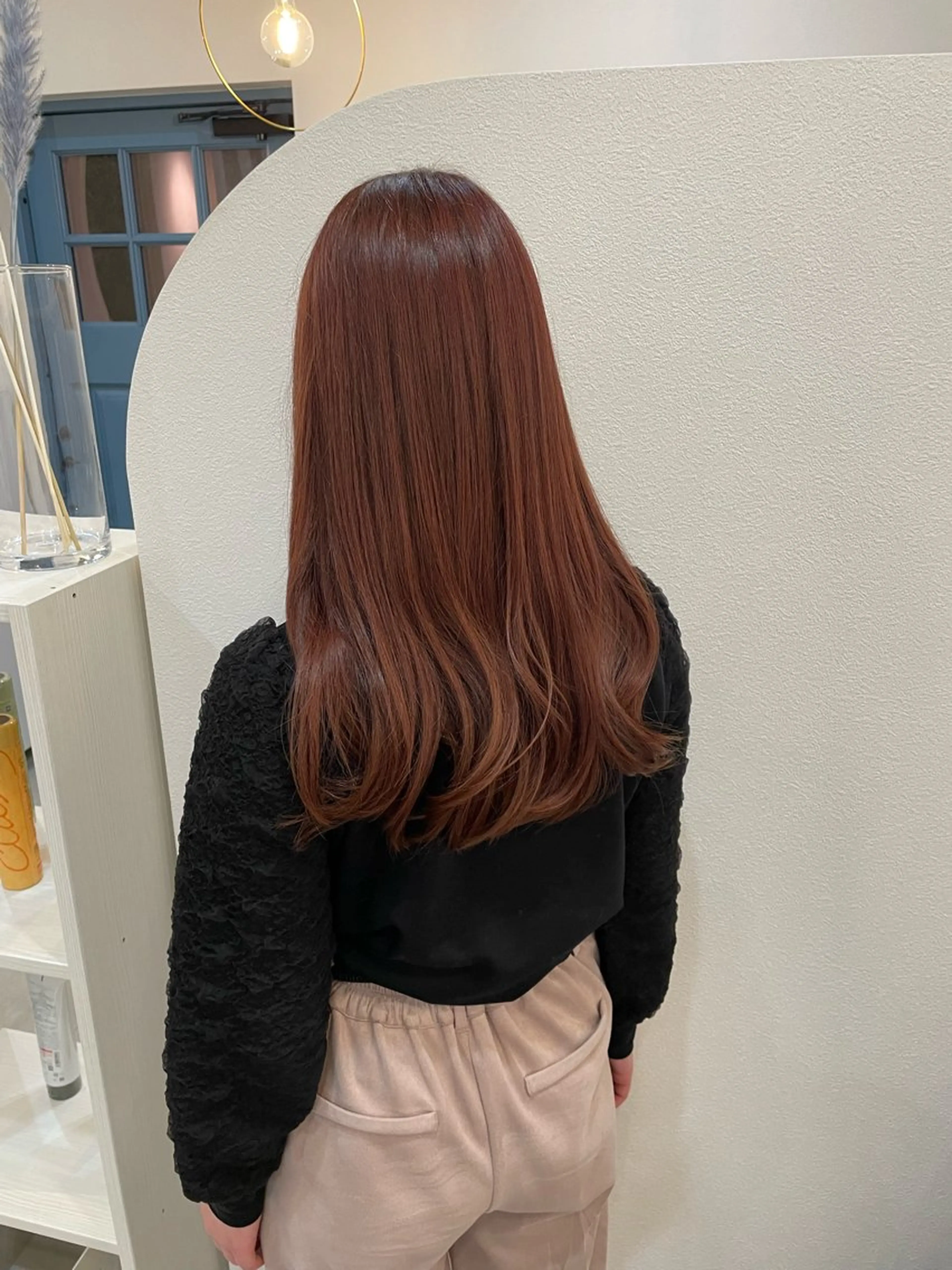 髪質改善カラーエステの写真