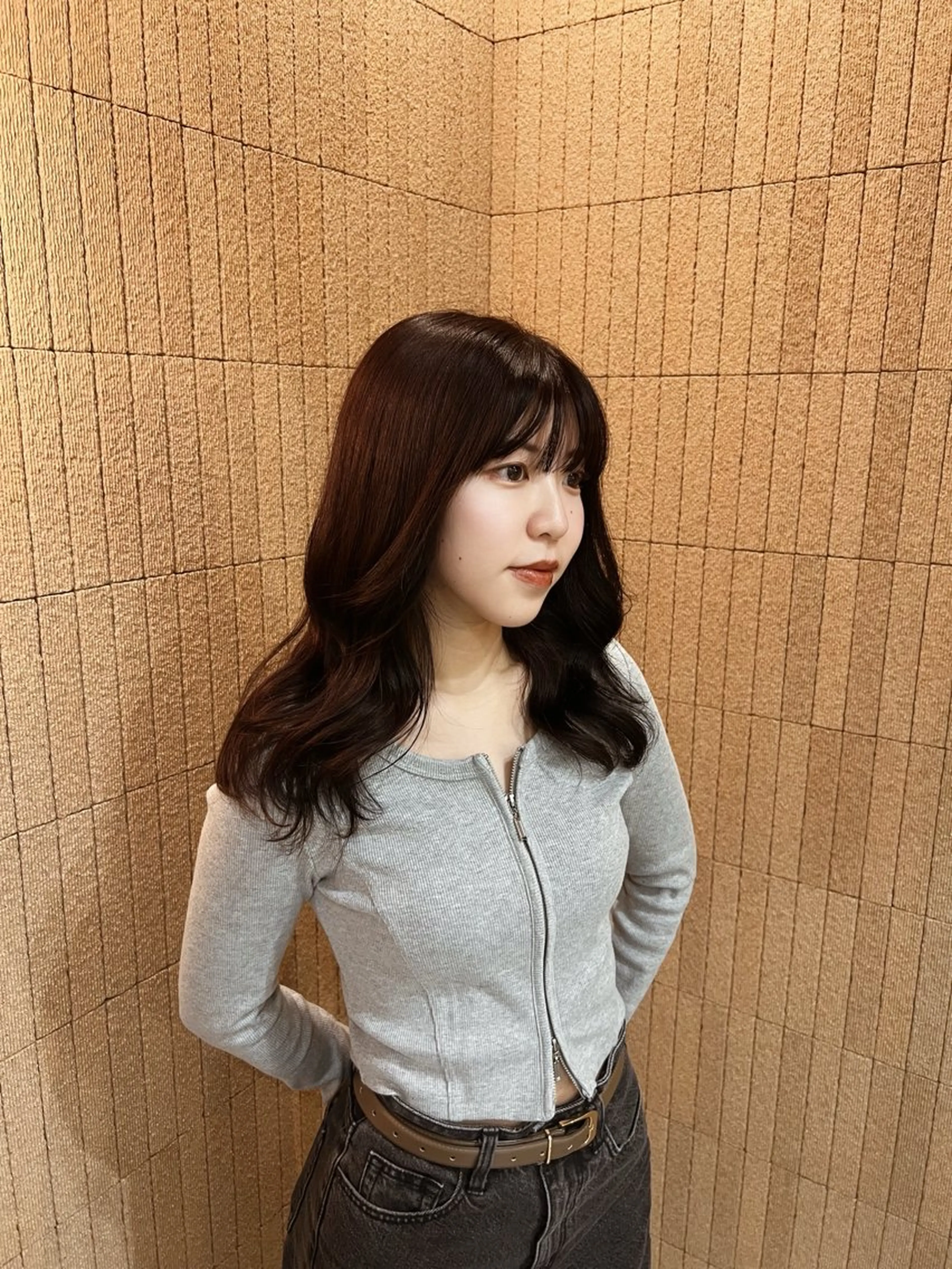 ロング 似合わせ/顔周り / レイヤーのヘアスタイル